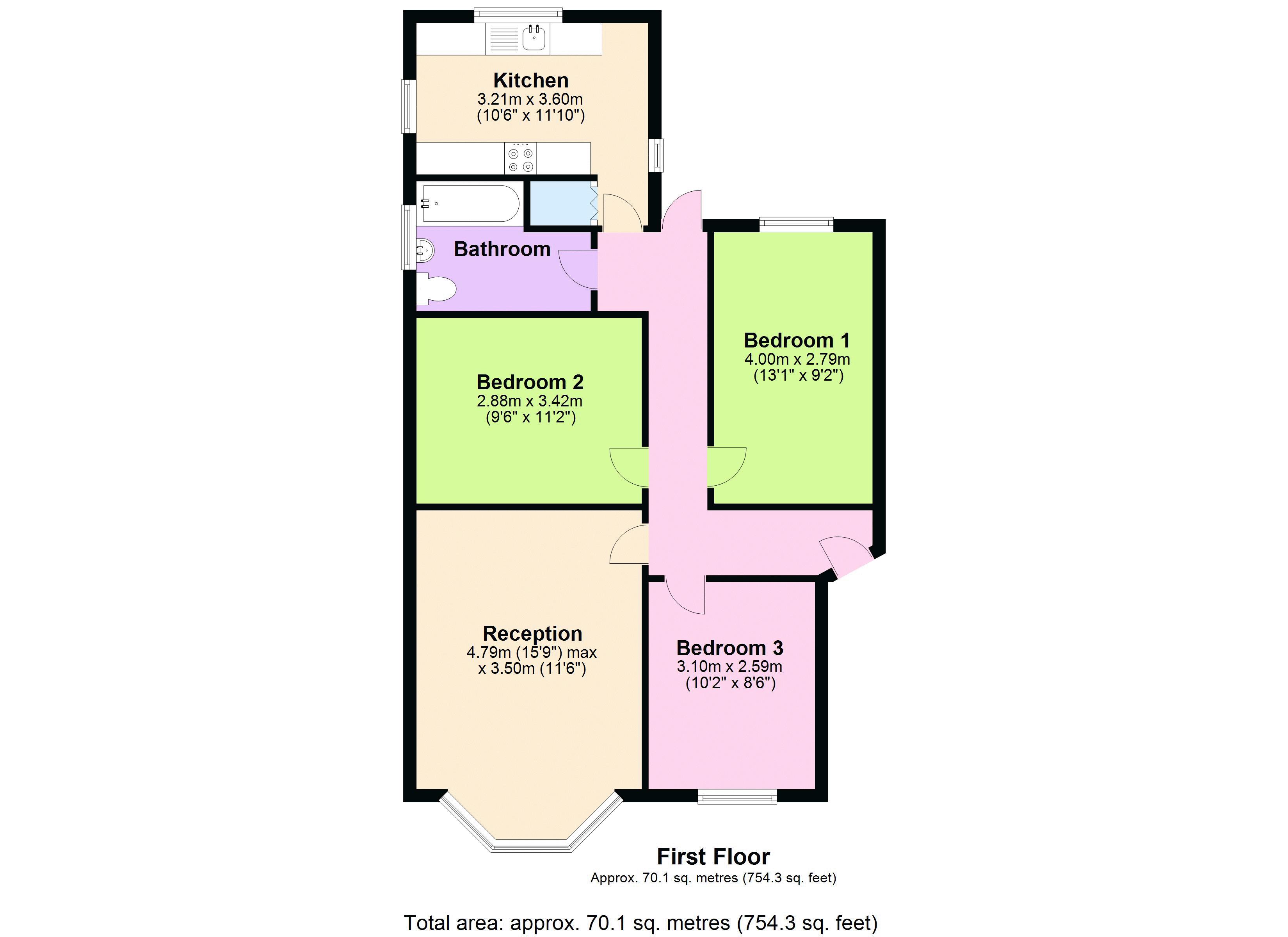 3 Bedrooms Flat for sale in High Mead, Harrow-On-The-Hill, Harrow HA1
