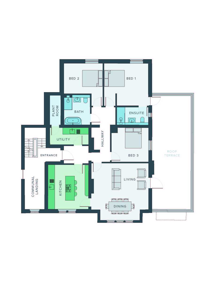 Seabrook Road, Hythe floorplan