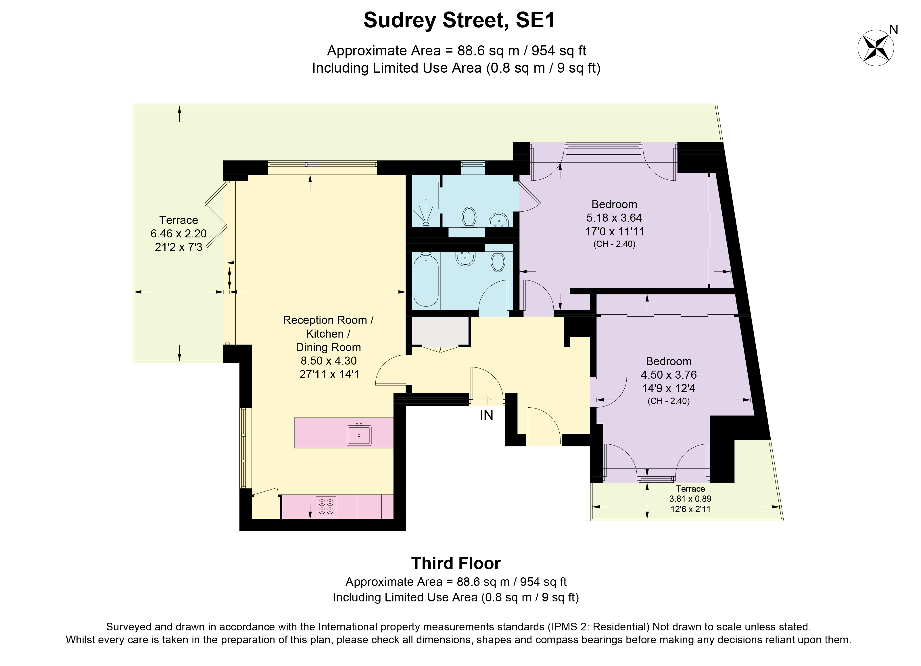 Sudrey Street, London floorplan