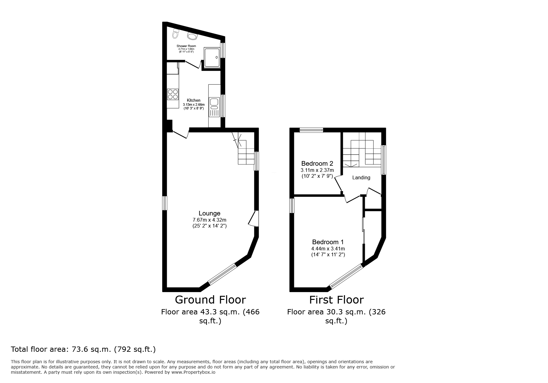 The Old Bread Shop, 4, Church Street, Eastbourne floorplan