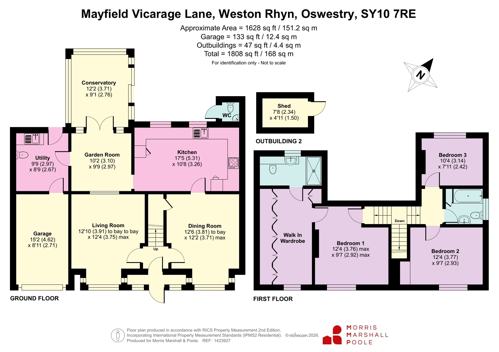Mayfield,, Vicarage Lane, Oswestry floorplan