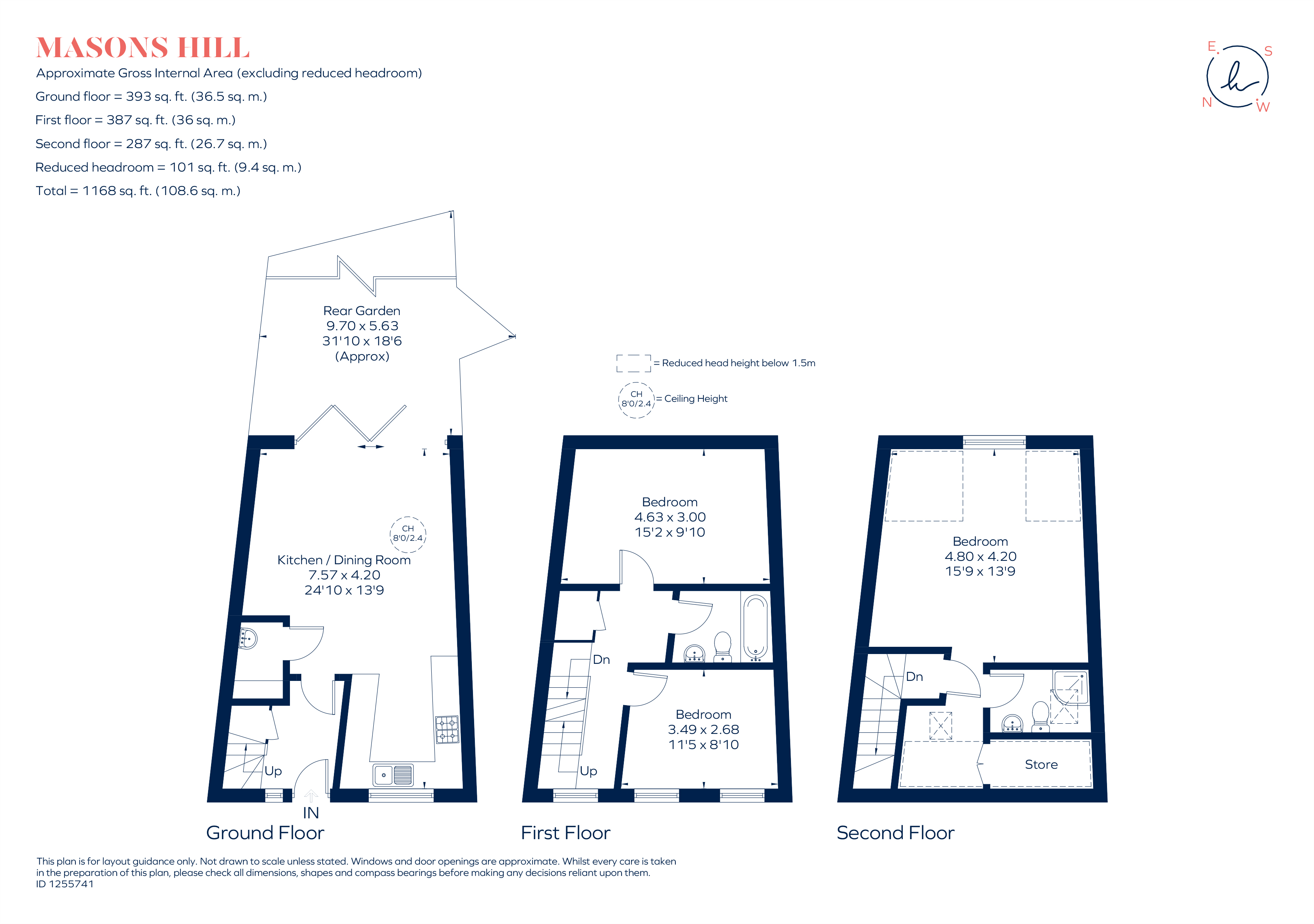 9, Masons Hill, London floorplan