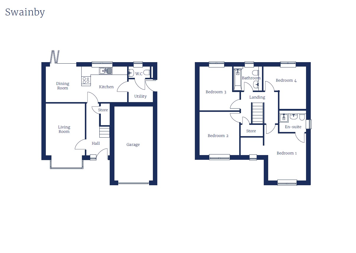 Plot 301, 12, Barley Avenue, Goole floorplan