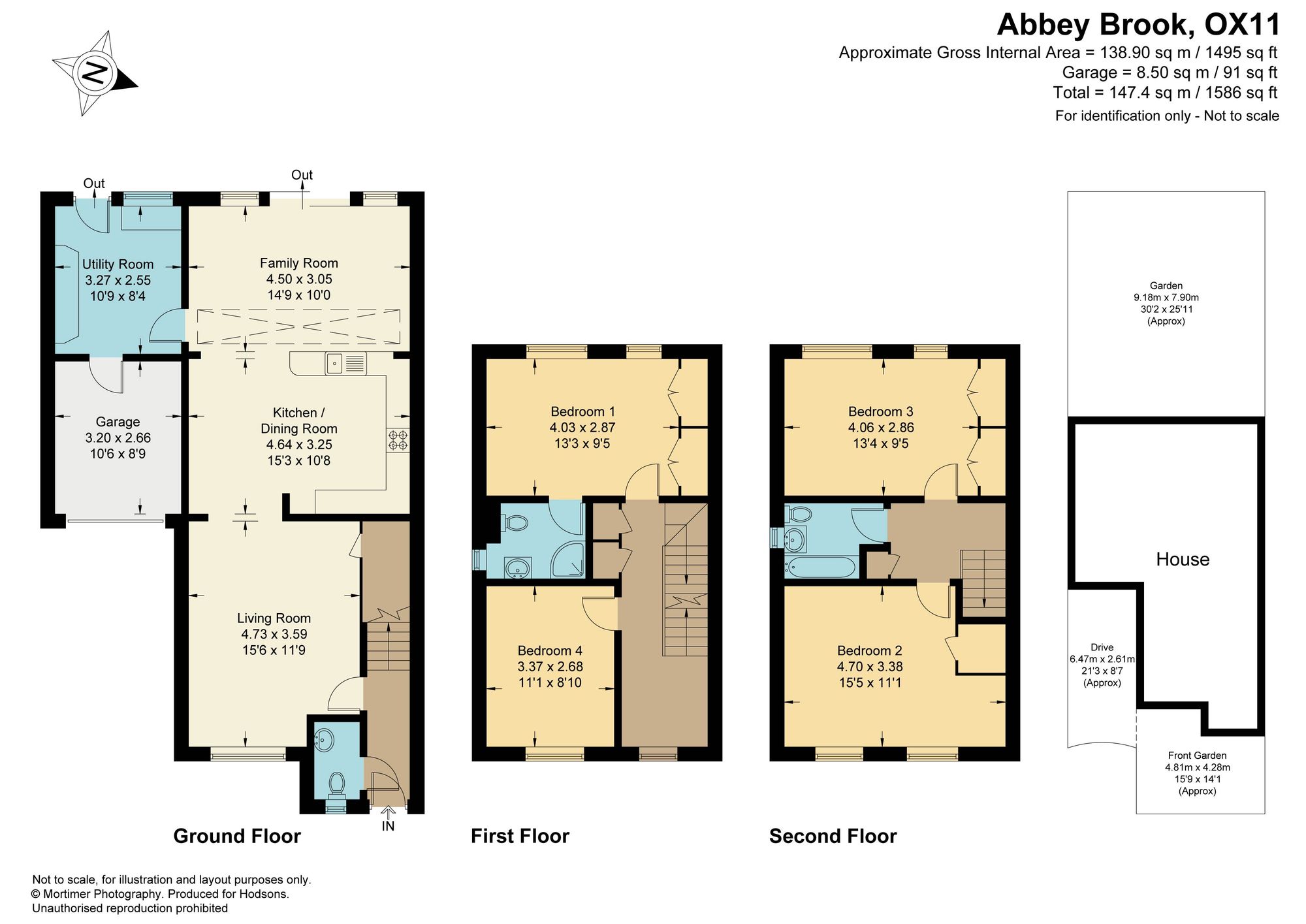 42, Abbey Brook, Didcot floorplan