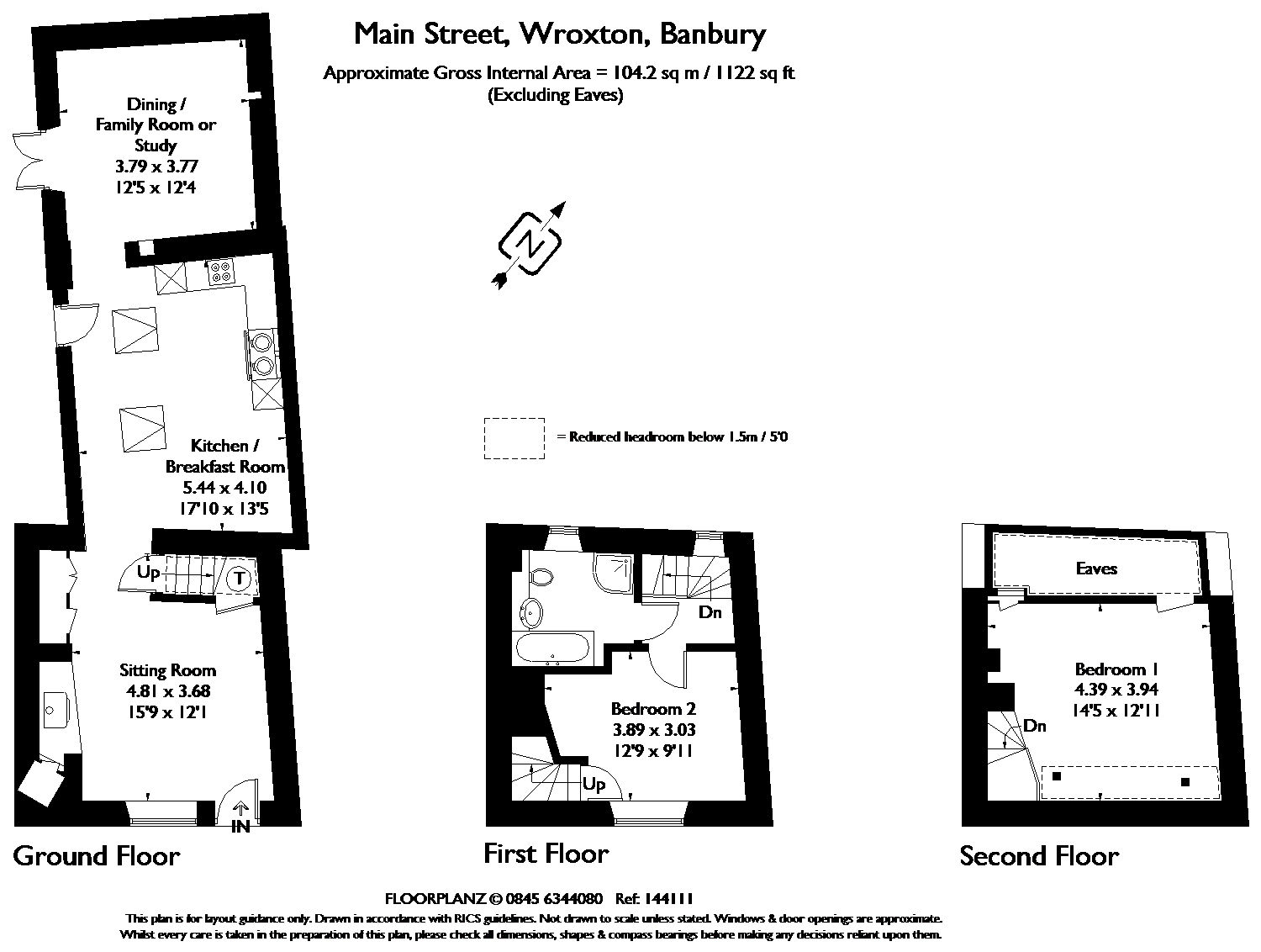 2 Bedrooms  for sale in Main Street, Wroxton, Banbury, Oxfordshire OX15