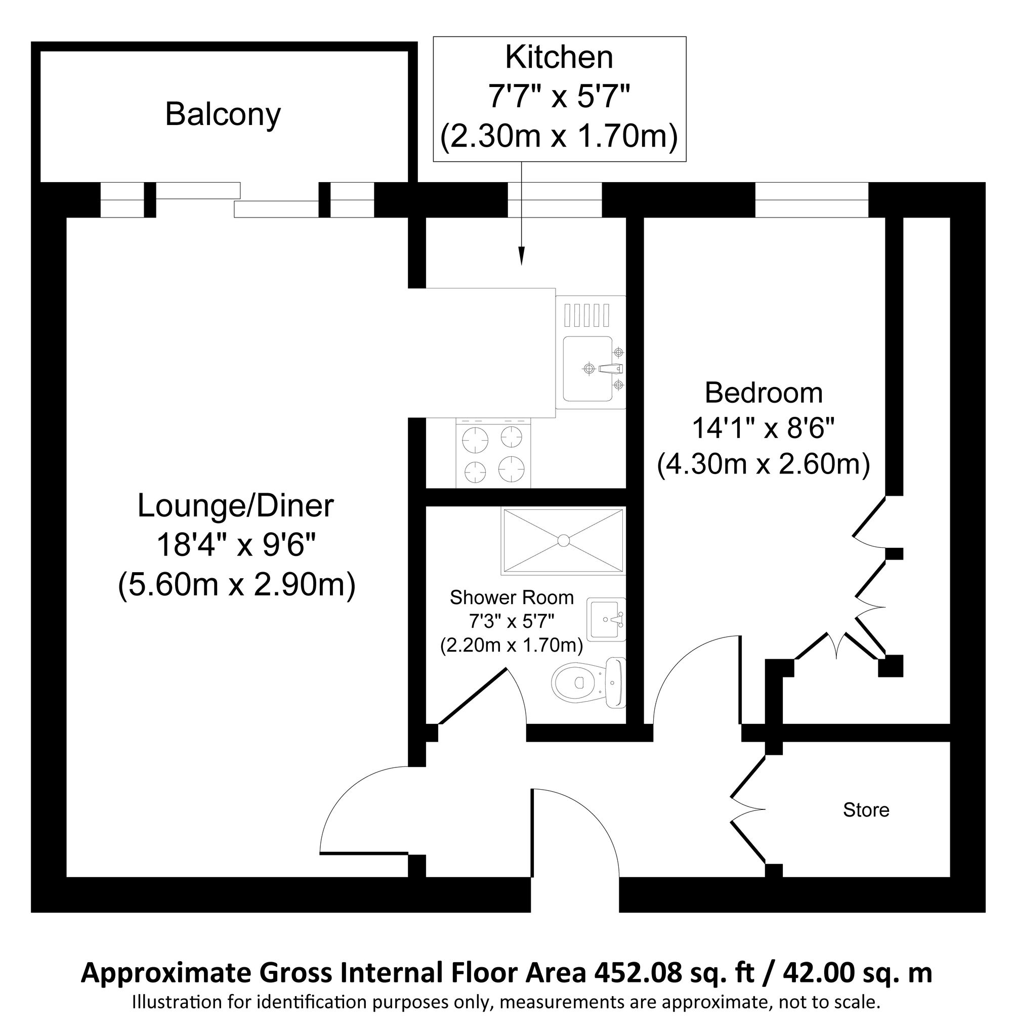 Flat 31, The Mallards, Southend-On-Sea floorplan