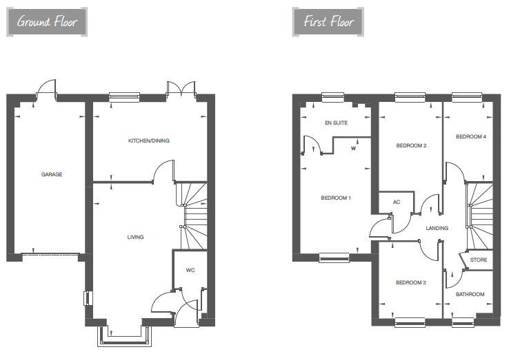 3 Bedrooms Detached house to rent in Windsor Way, Measham, Swadlincote DE12