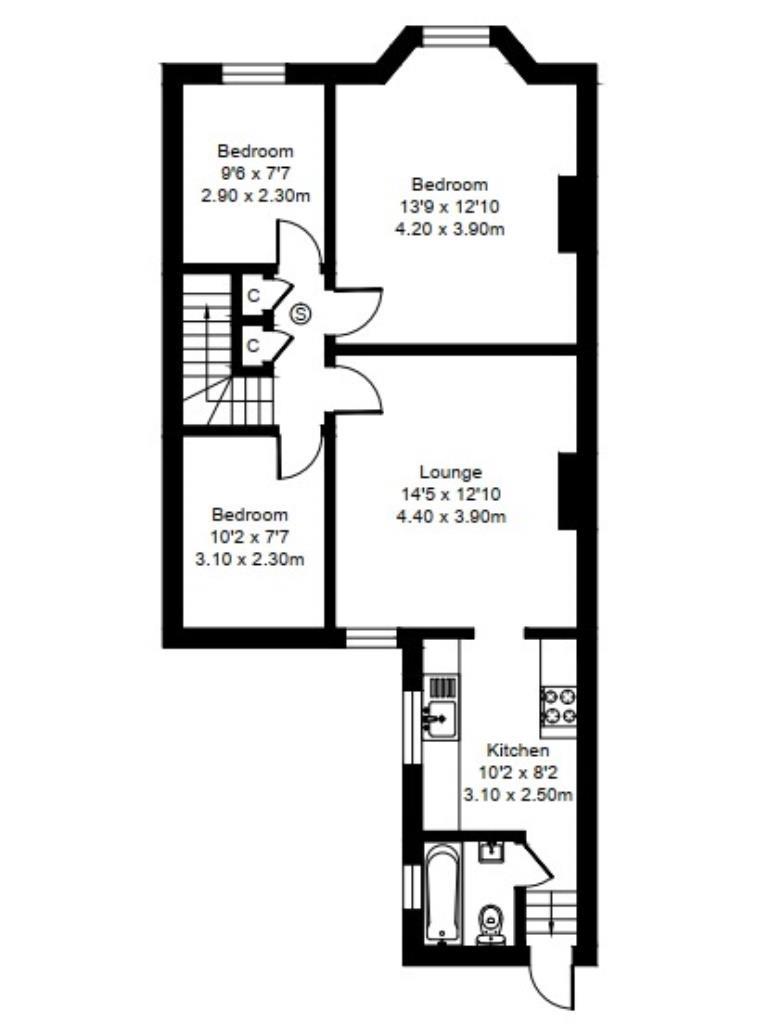 Oakland Road, Newcastle upon Tyne floorplan