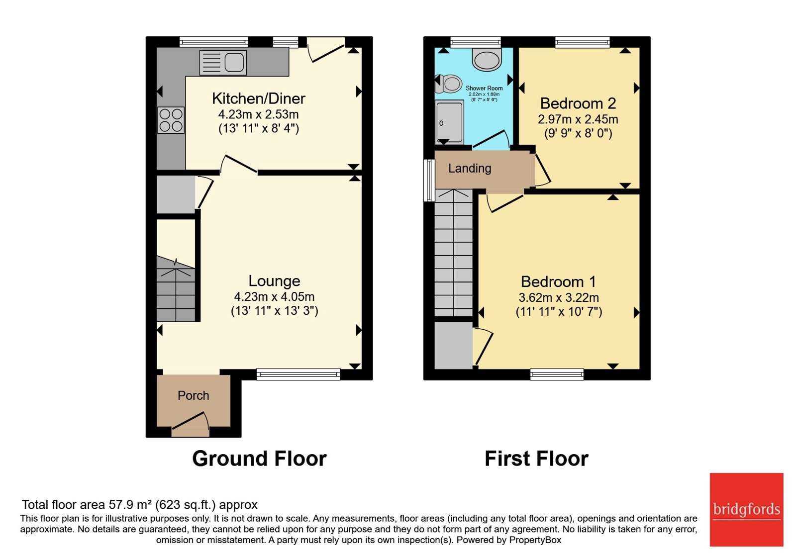 106, Parkers Road, Cheshire floorplan