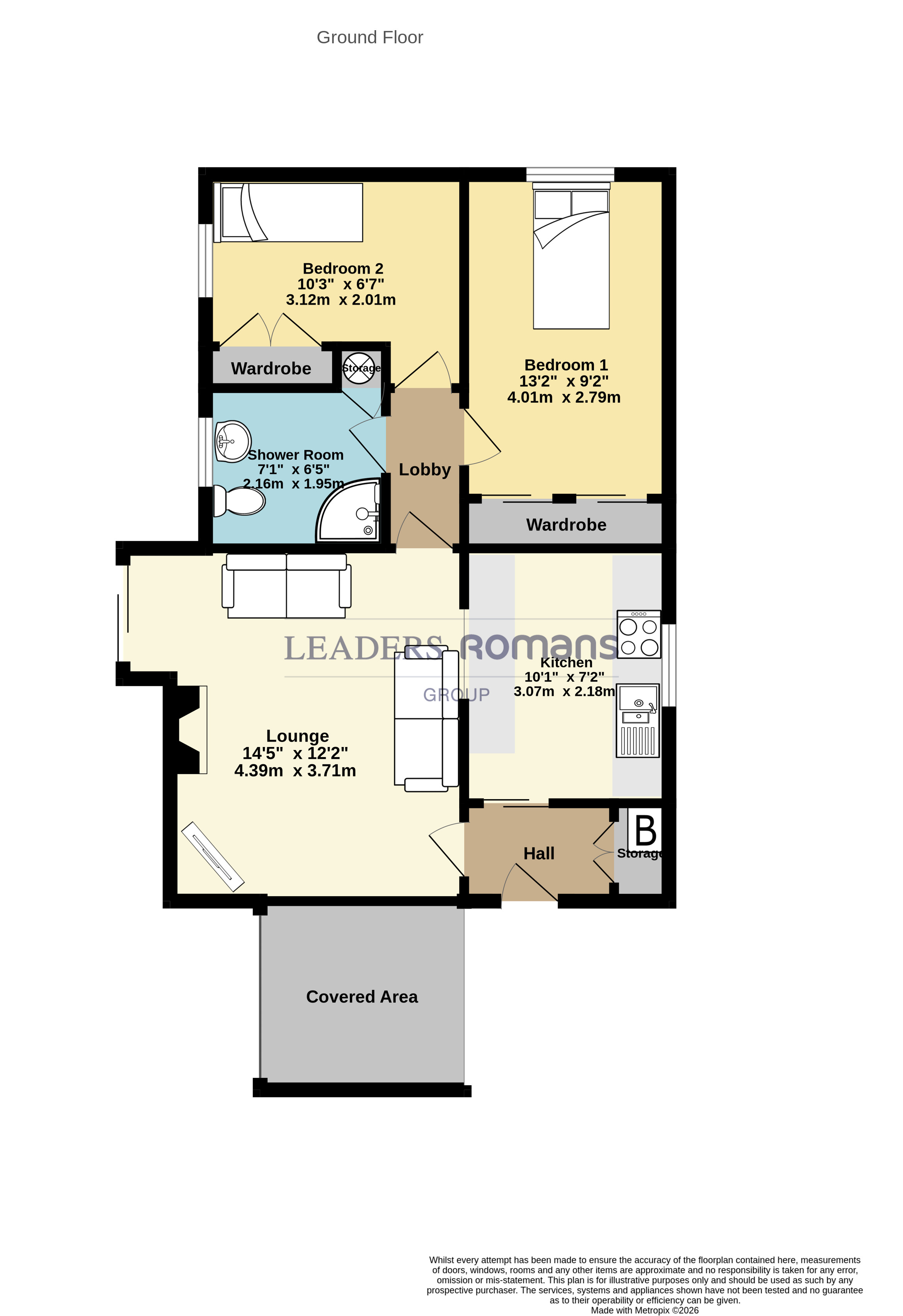 30, Elford Close, West Midlands floorplan