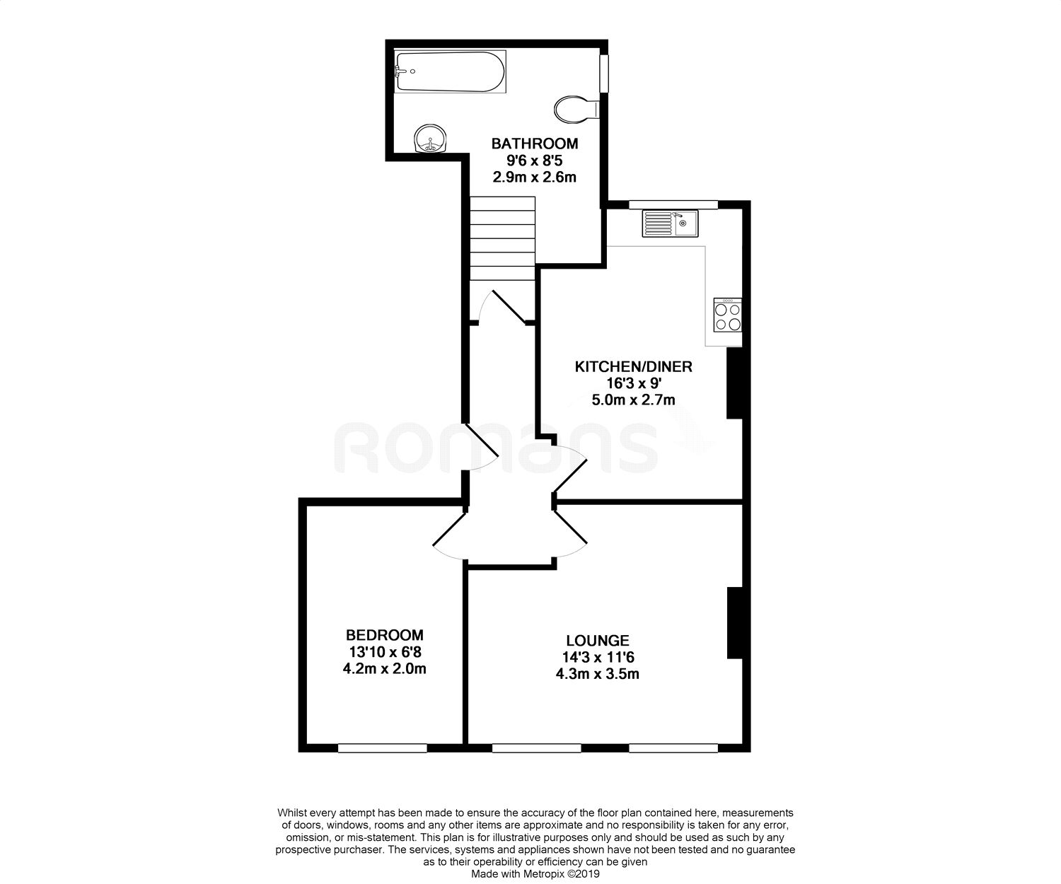 1 Bedrooms Flat for sale in Cambridge Road, Aldershot, Hampshire GU11