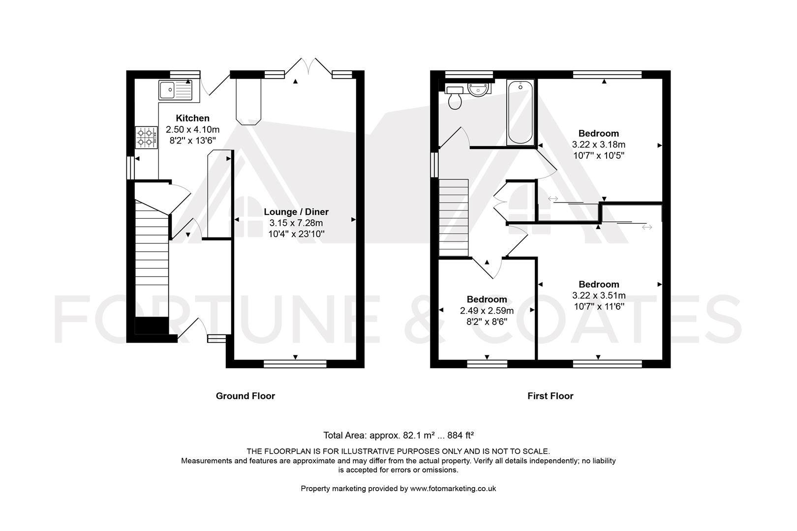 121, Blackbush Spring, Harlow floorplan
