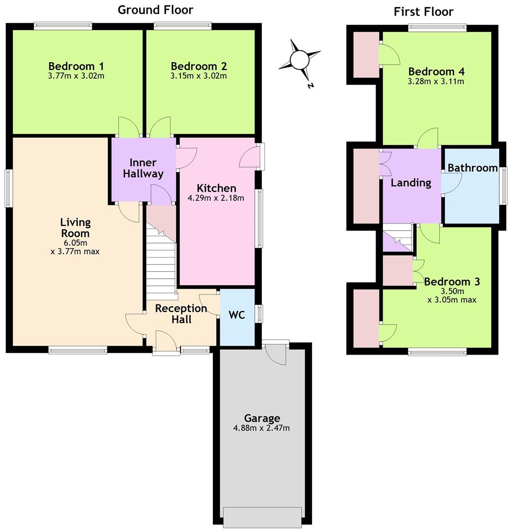 St. Road, Bulwark, Chepstow NP16, 4 bedroom detached house for