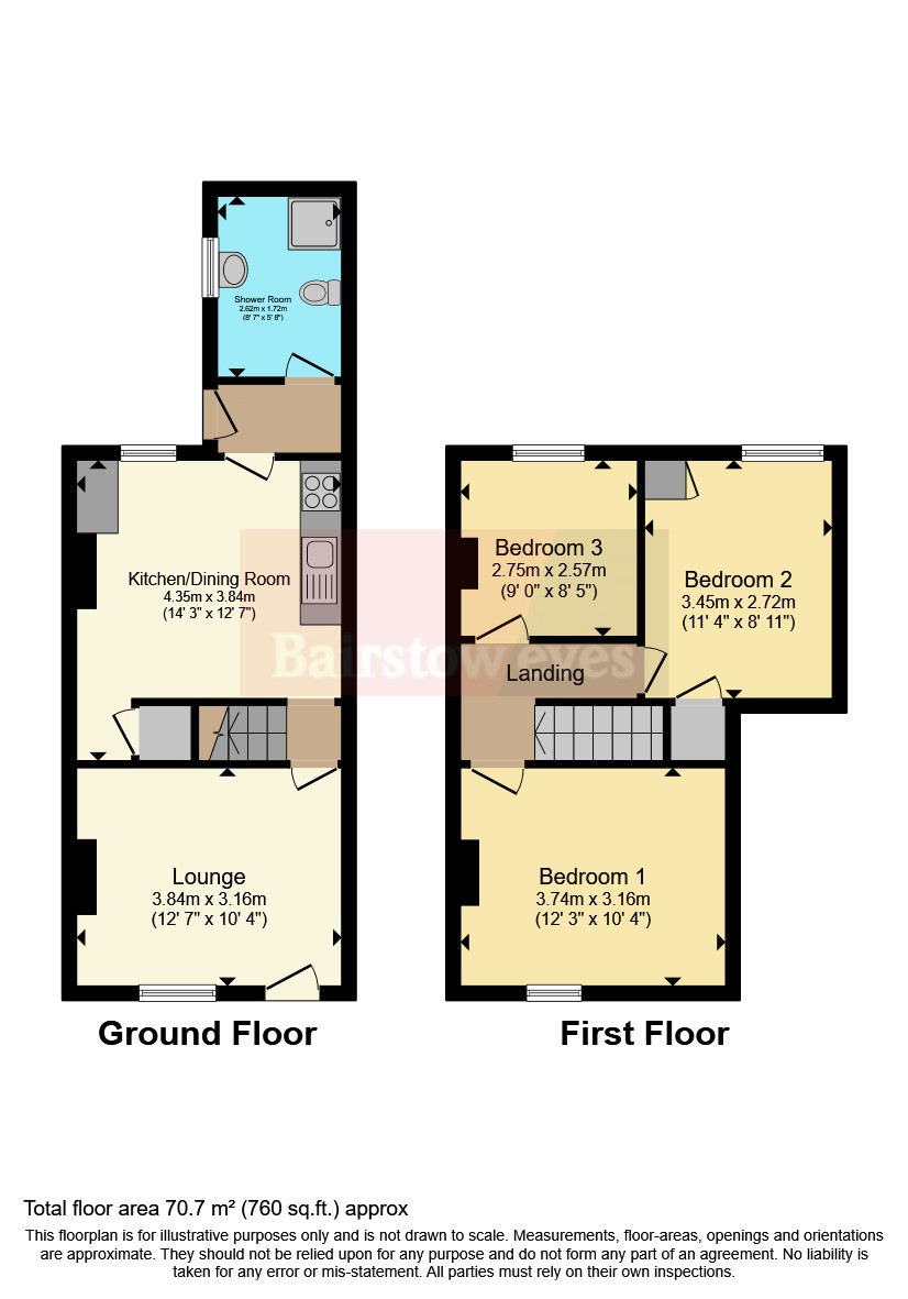38, Newton Street, Nottinghamshire floorplan