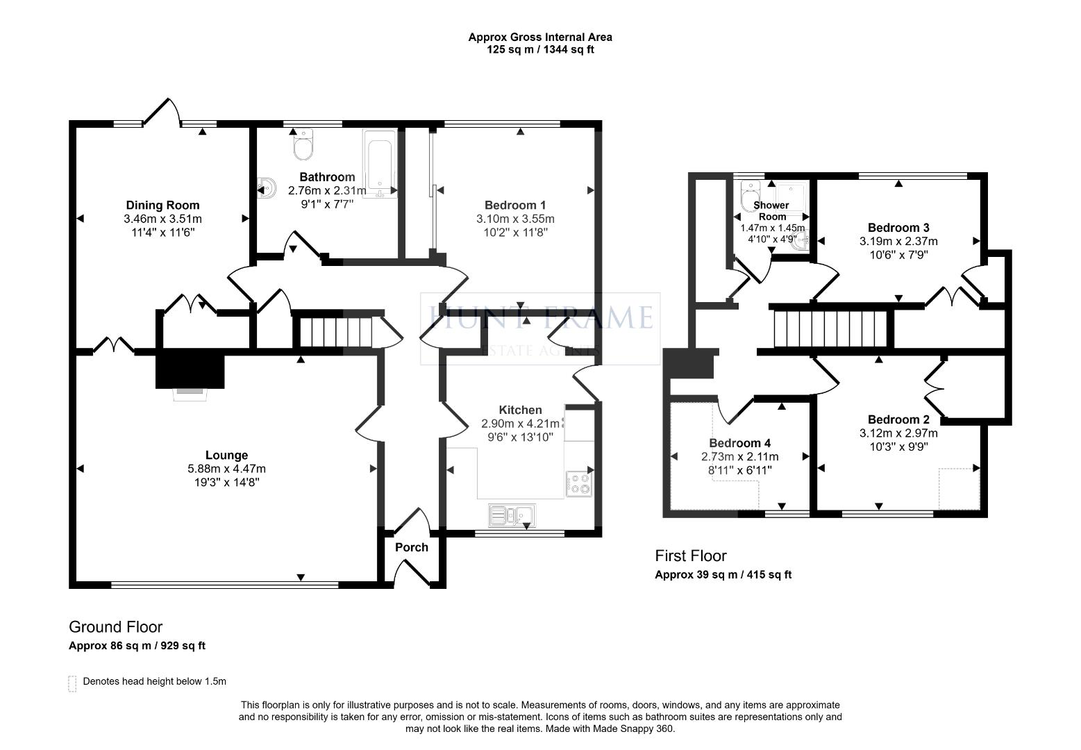 4, Rosebery Avenue, Eastbourne floorplan