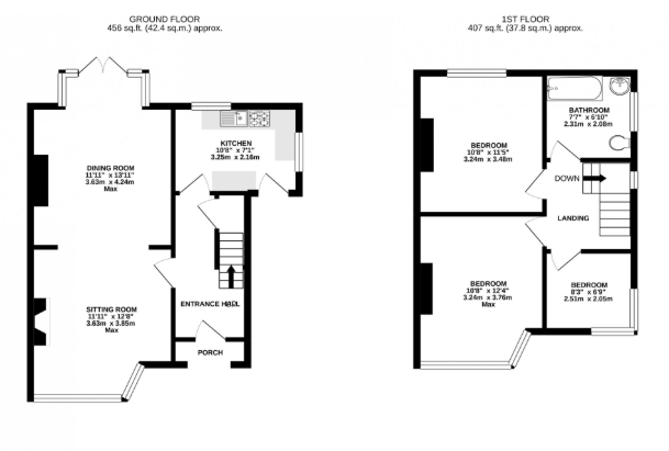4, Wilmslow floorplan