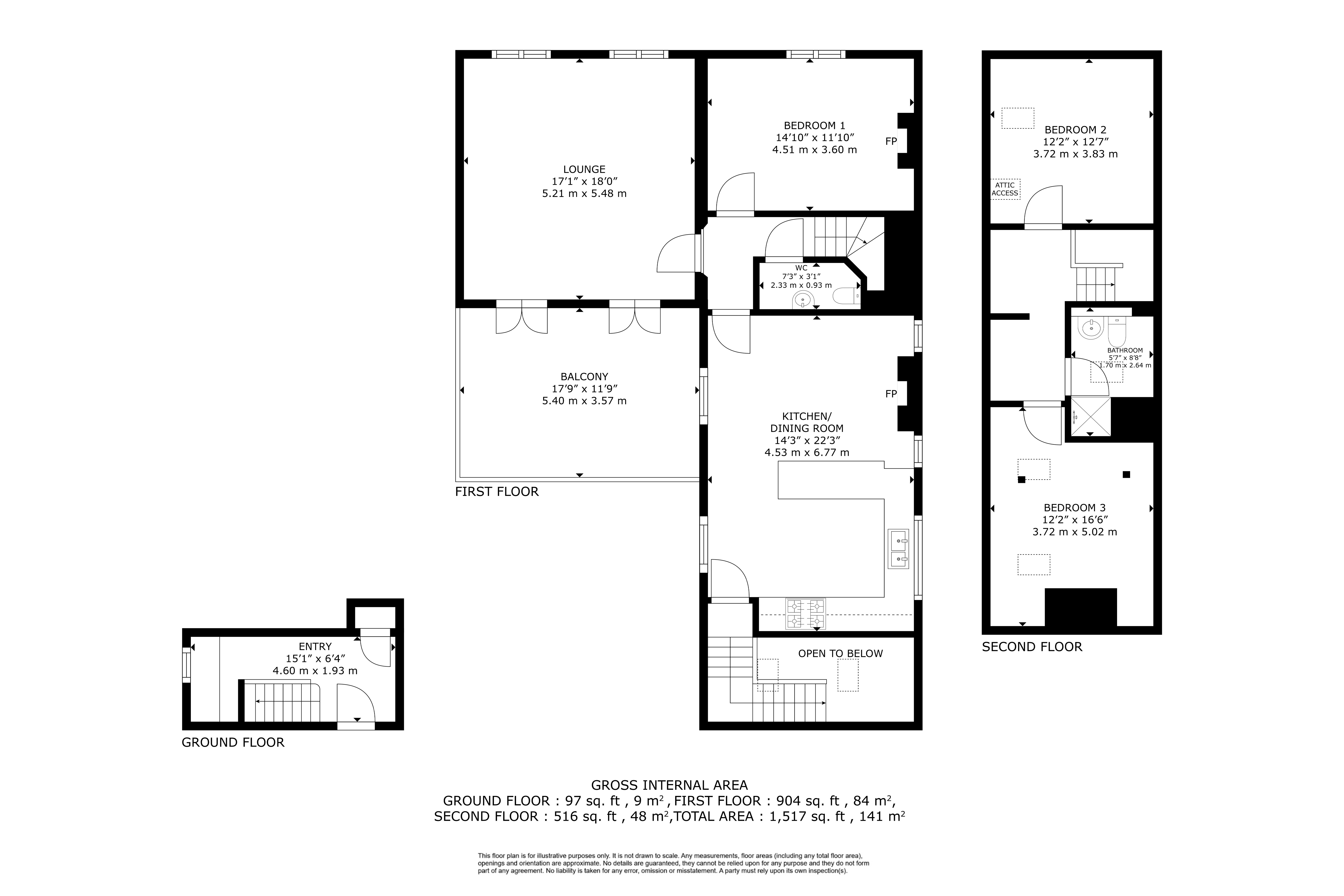 9, Hinckley Road, Stoney Stanton floorplan