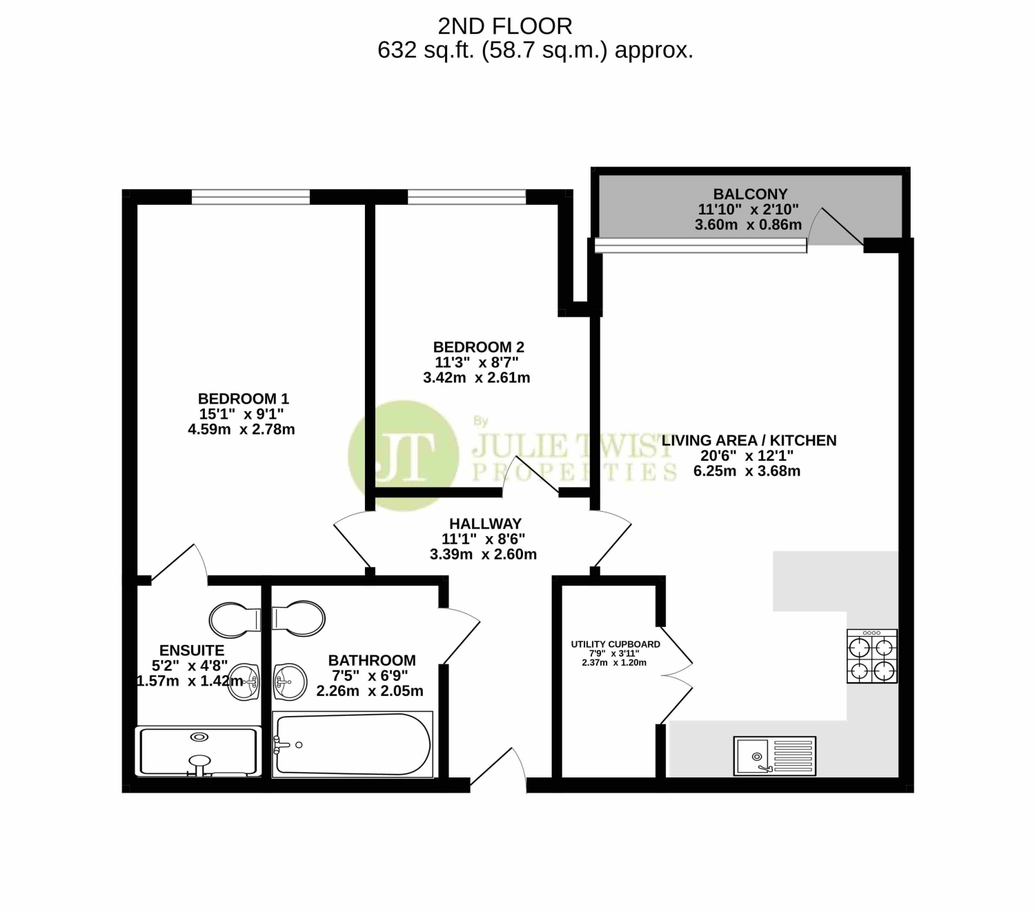 Whitworth, 39 Potato Wharf, Manchester floorplan