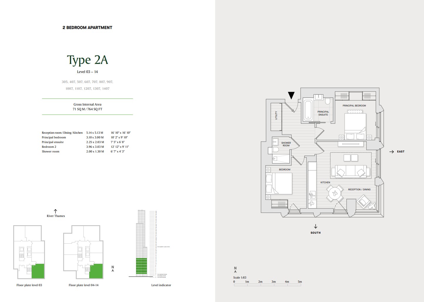 Opus at Bankside Yards, Southbank, SE1, London floorplan