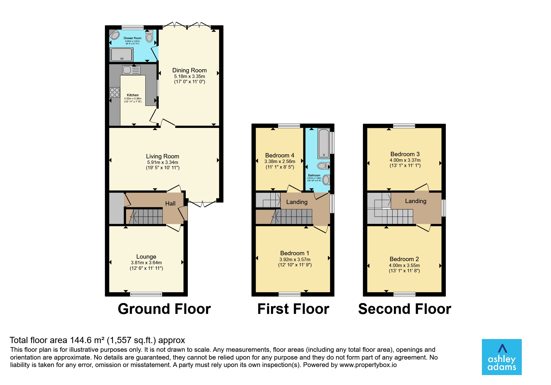 Byron Street, Derby floorplan