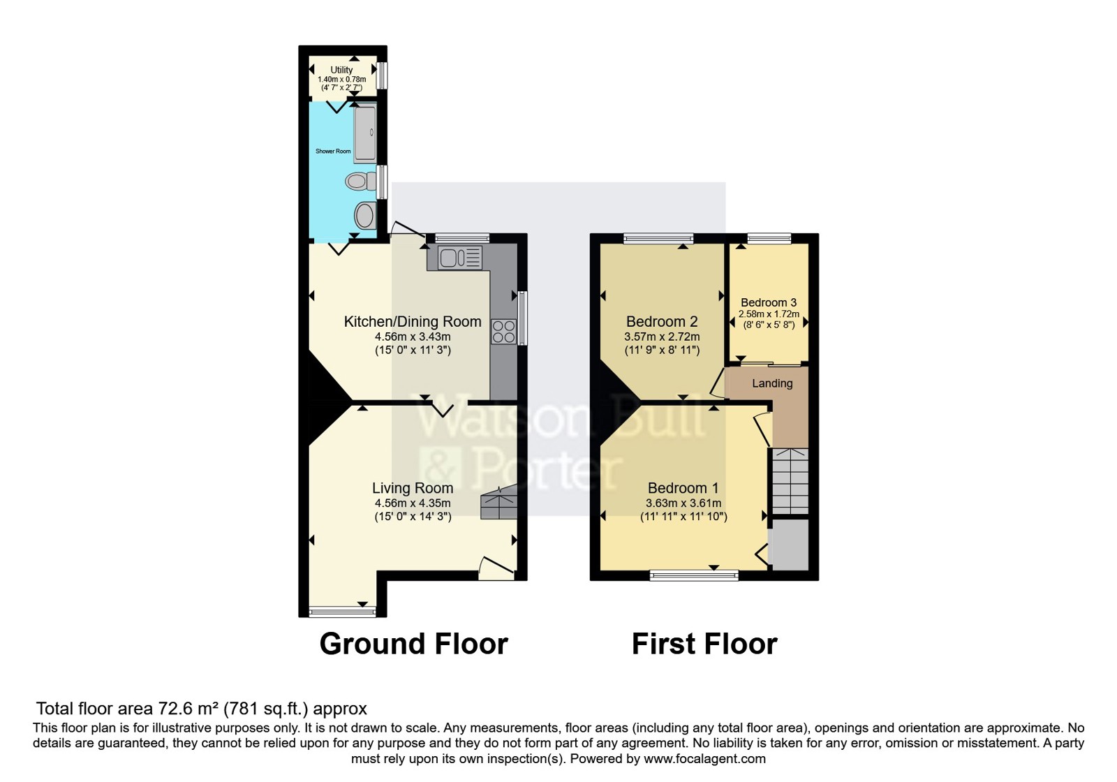 53, St. Davids Road, Isle of Wight floorplan