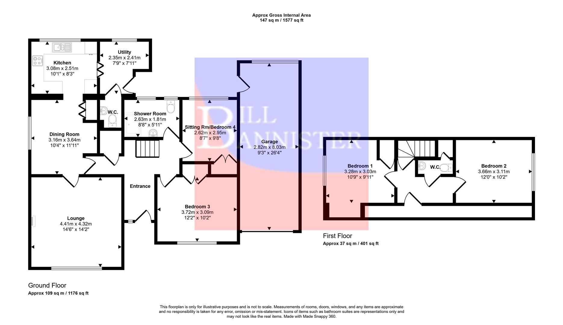 Tregwyn, Tregonning Road, Truro floorplan