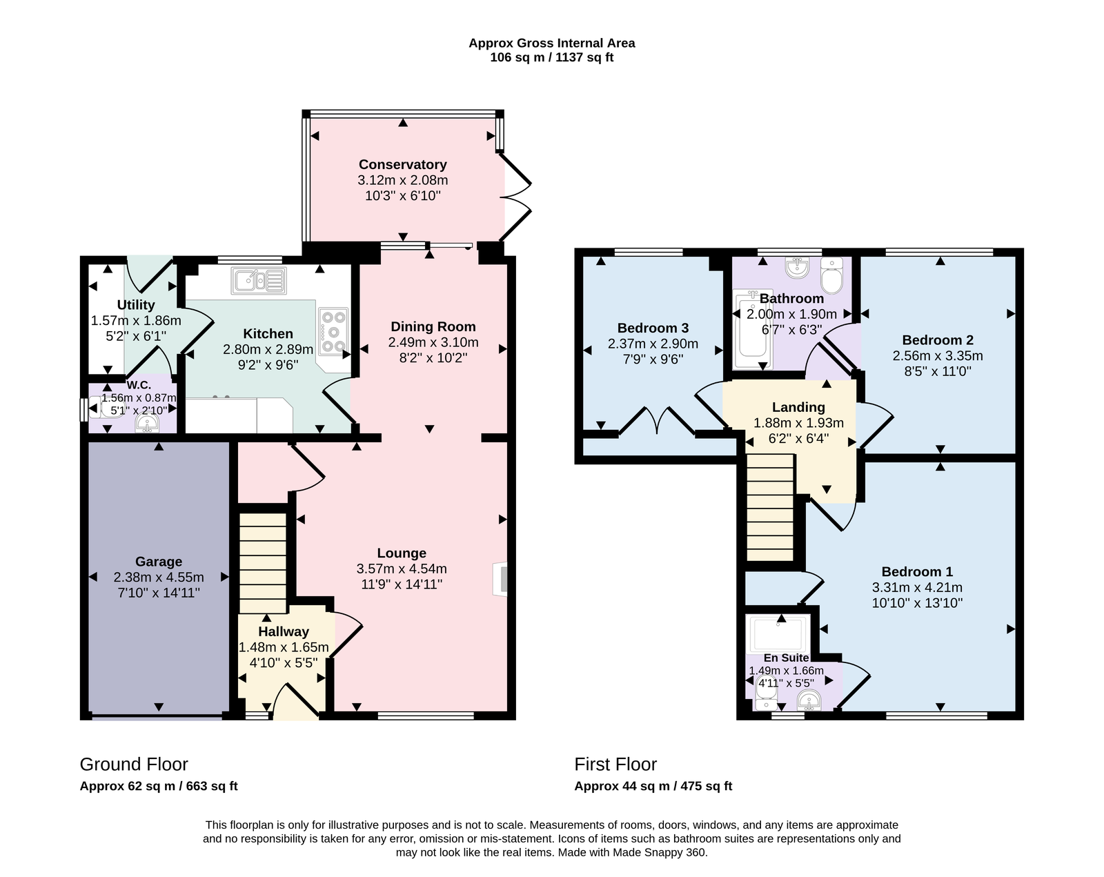 Fell View Close, Wigton floorplan
