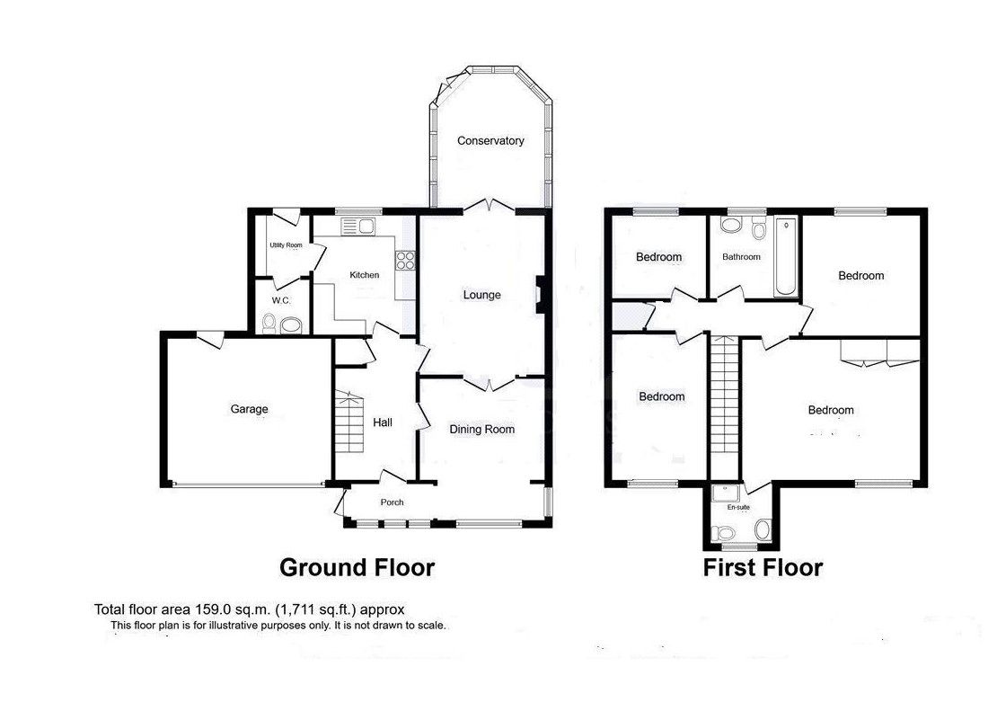 21, Kiln Lane, Malvern floorplan