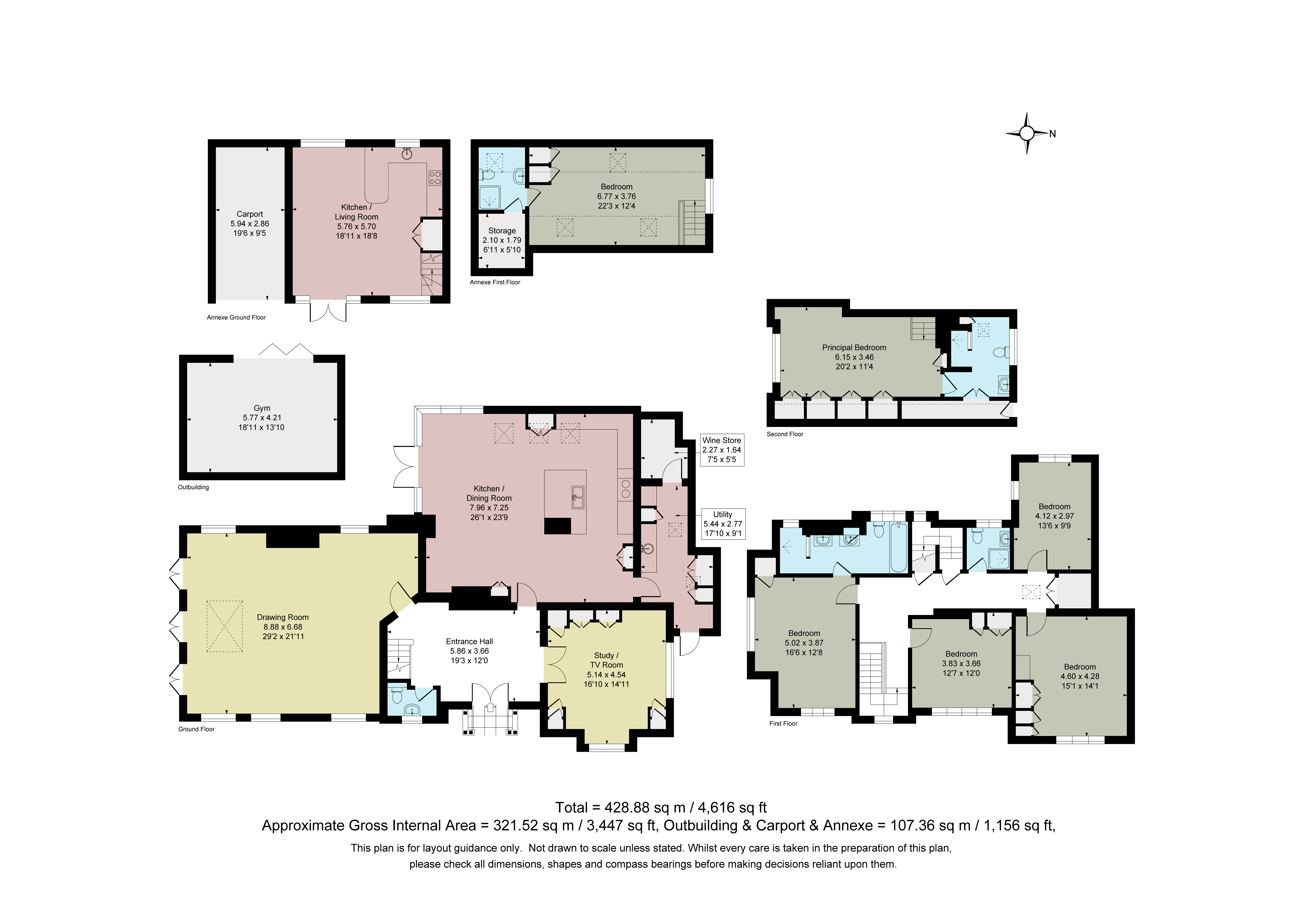 Little Fir House,, Churt Road, Surrey floorplan
