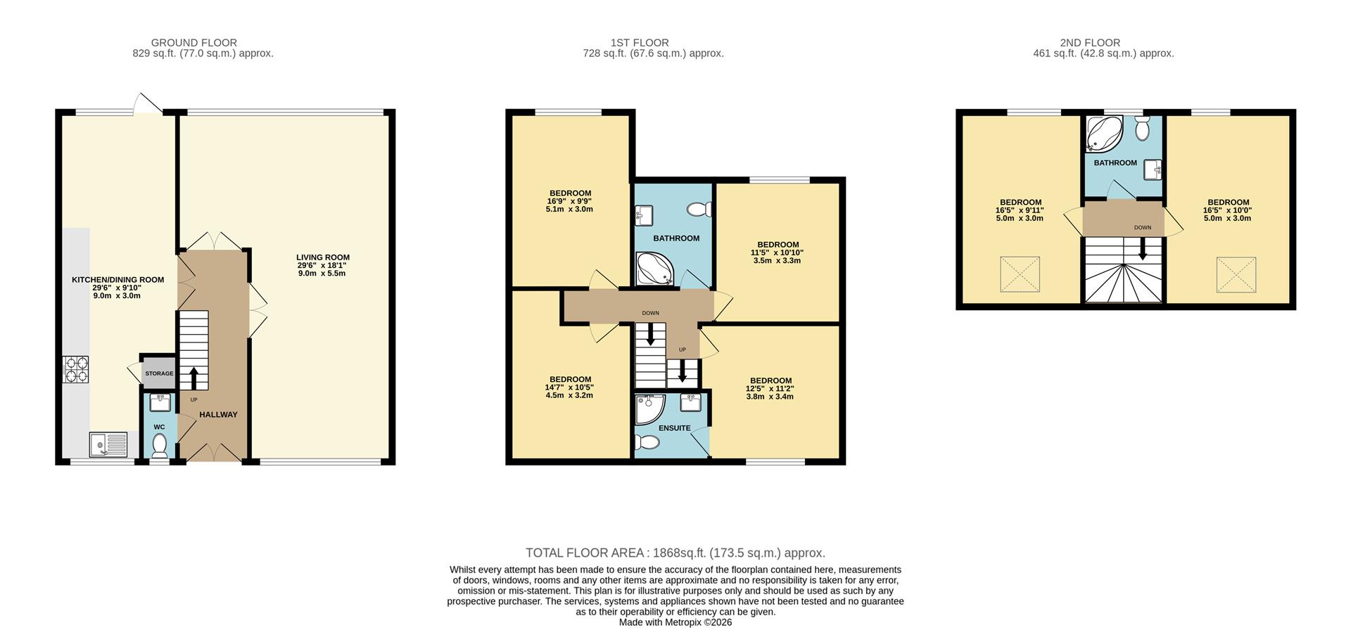 28, Templeton Avenue, Chingford floorplan