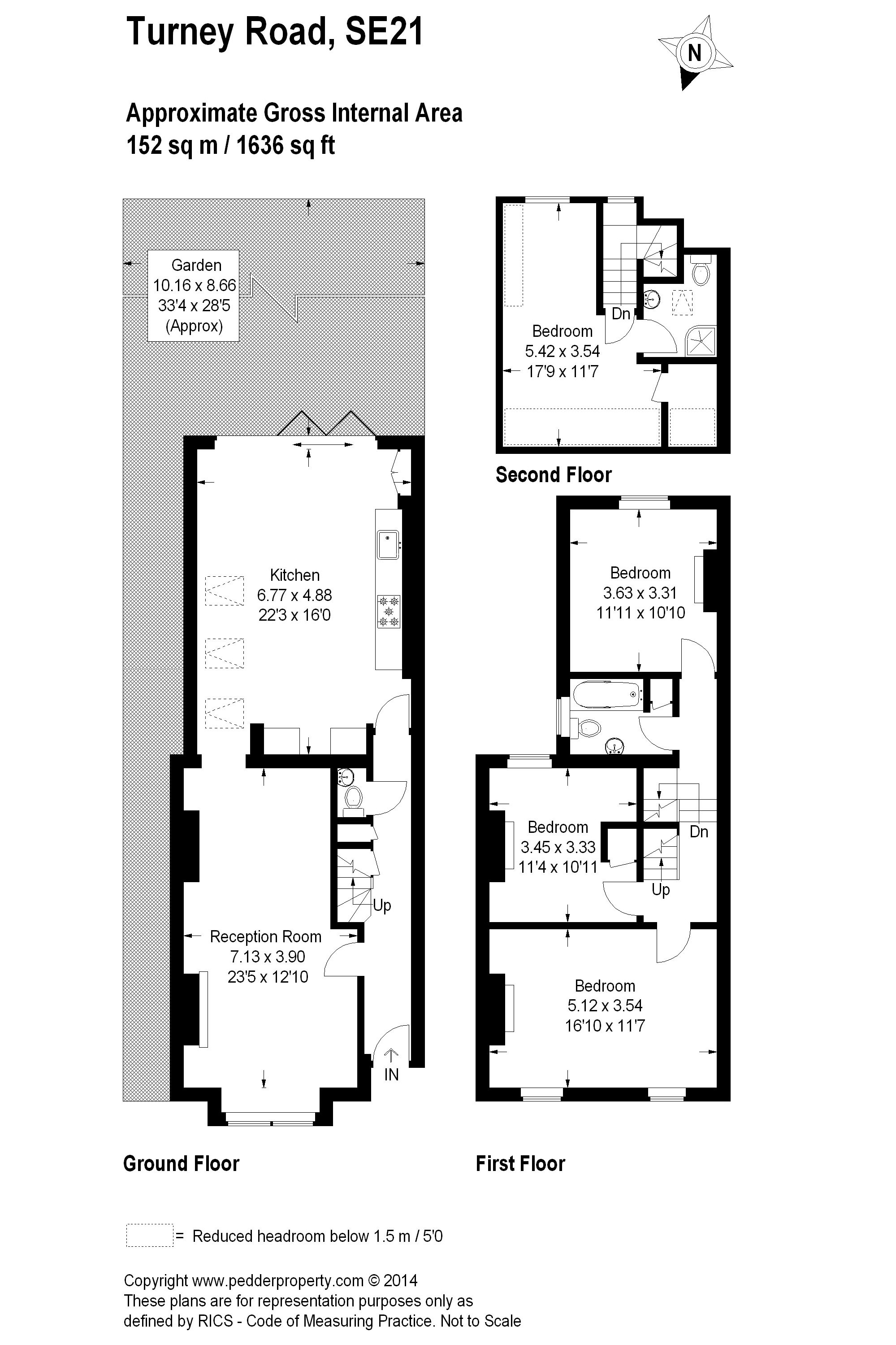 4 Bedrooms  to rent in Turney Road, Dulwich Village SE21