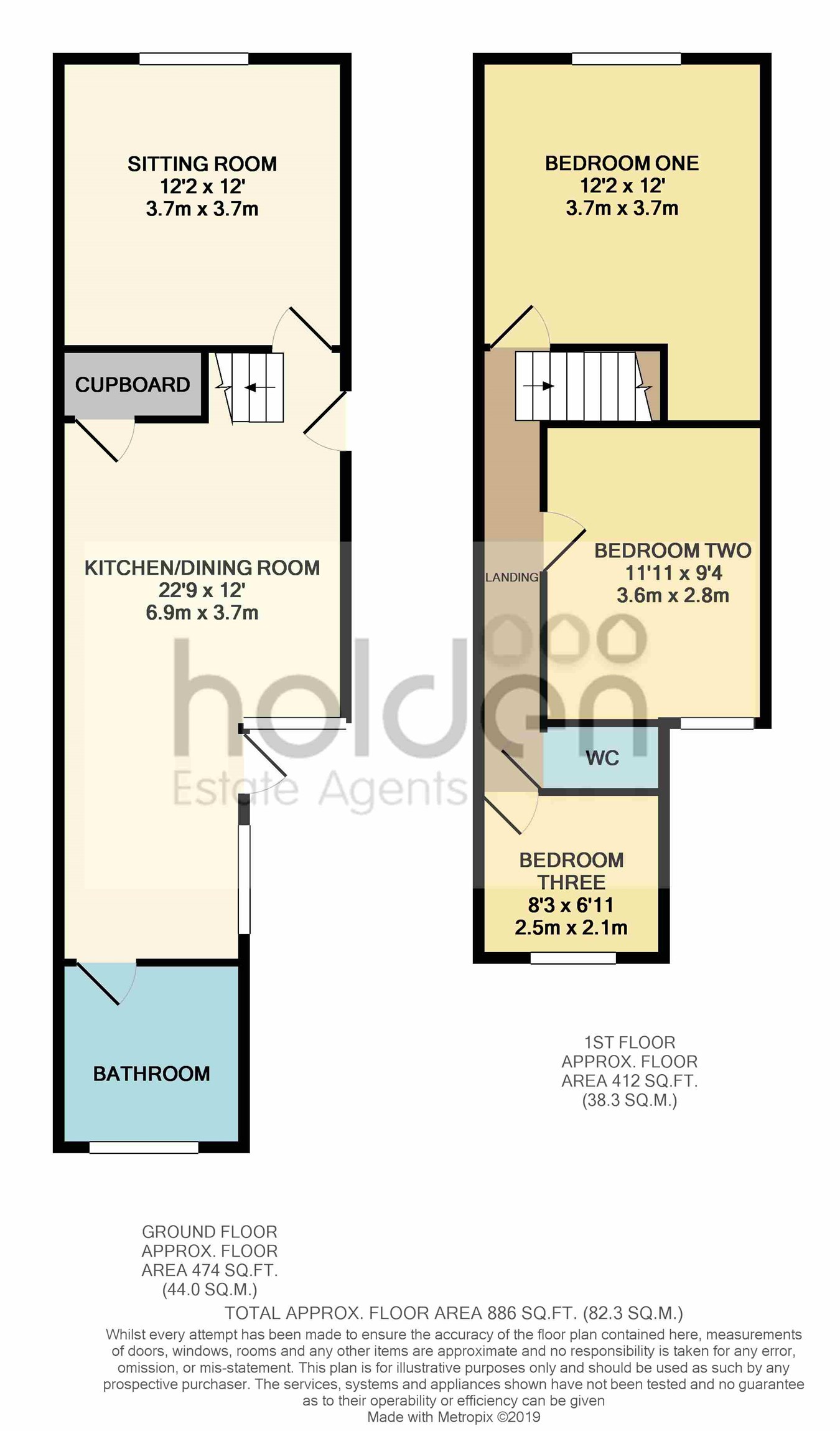 3 Bedrooms Semi-detached house for sale in Crescent Road, Heybridge, Maldon CM9