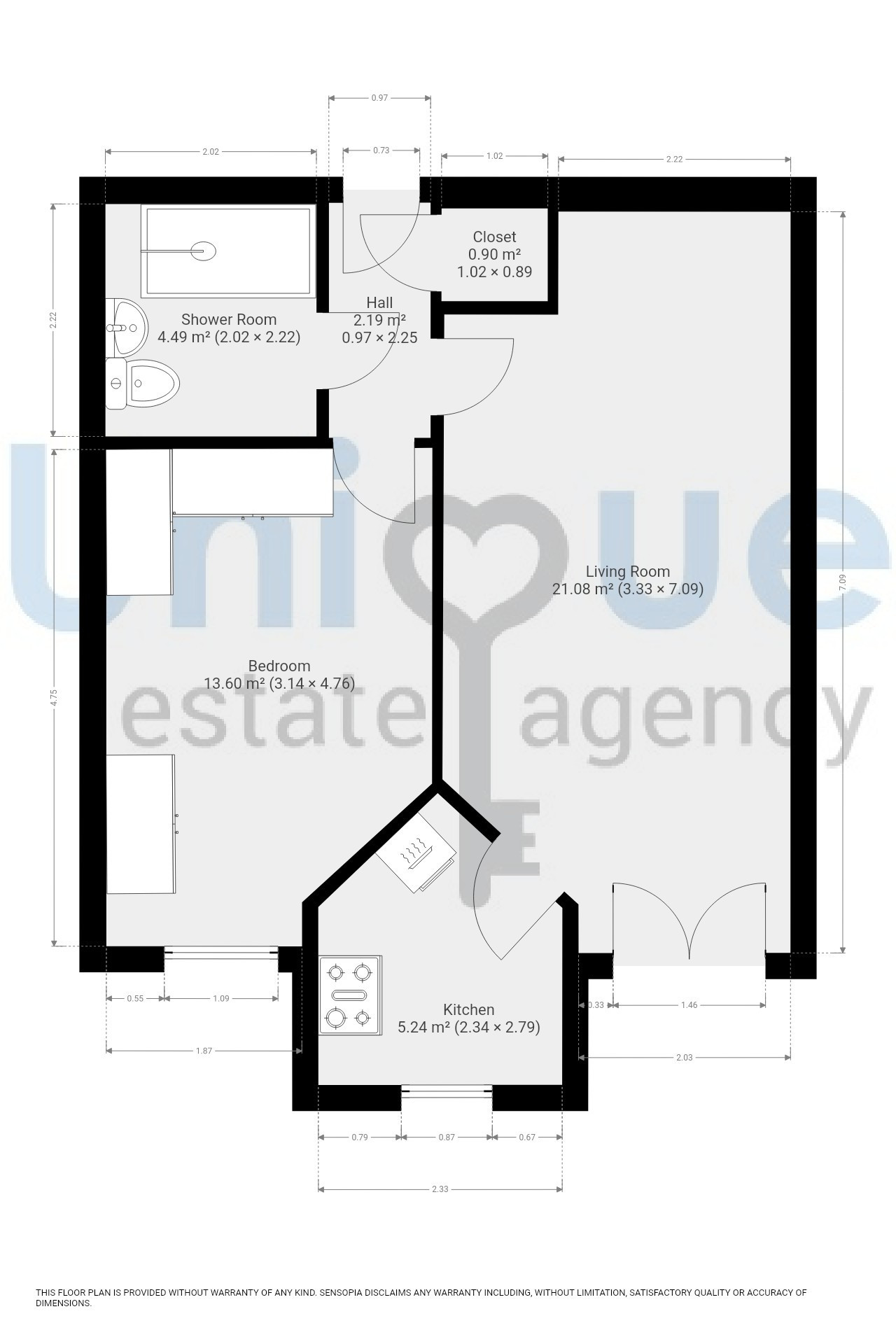 117, Sovereign Court, Thornton-Cleveleys floorplan
