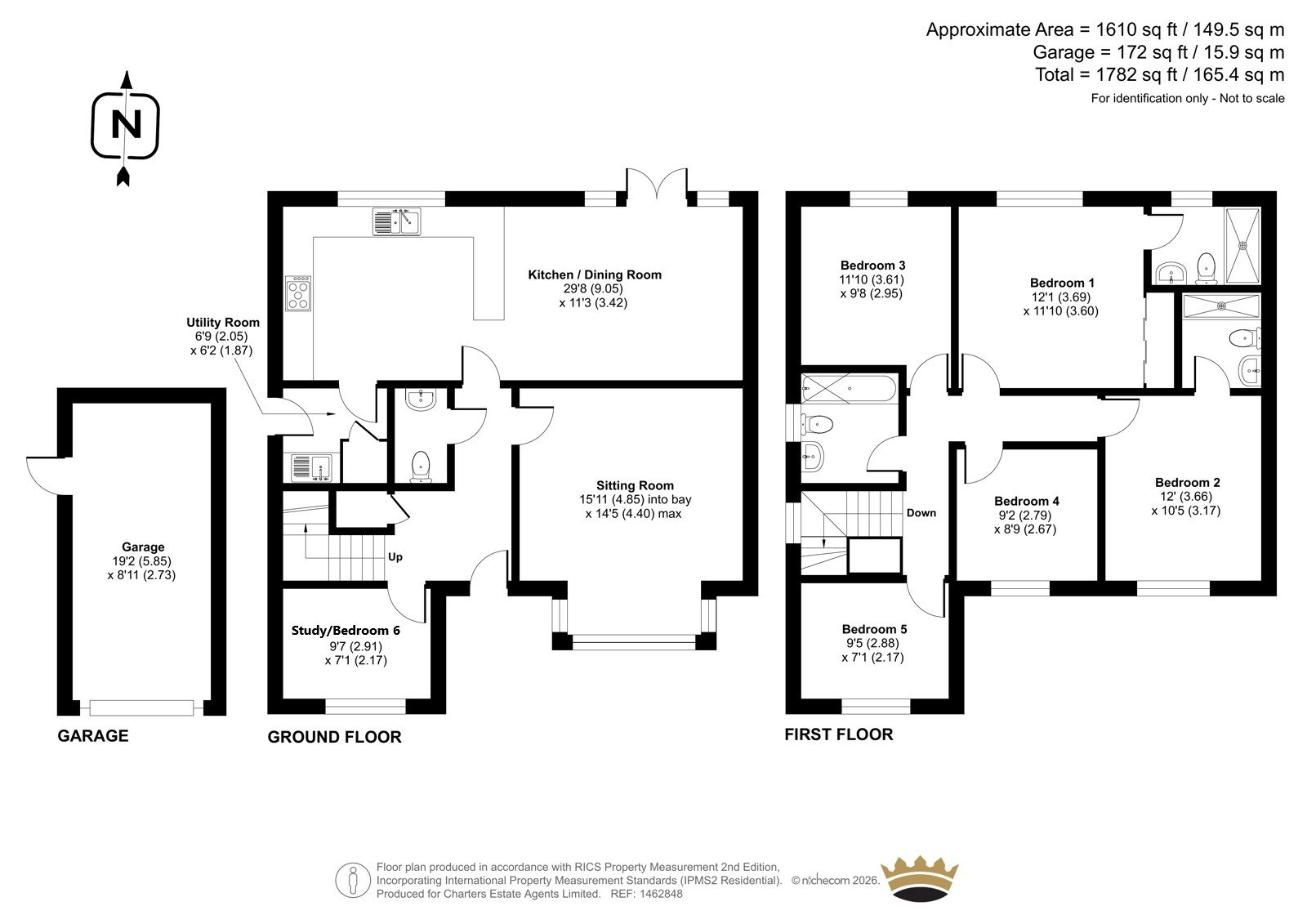 44, Water Lily Way, West Sussex floorplan