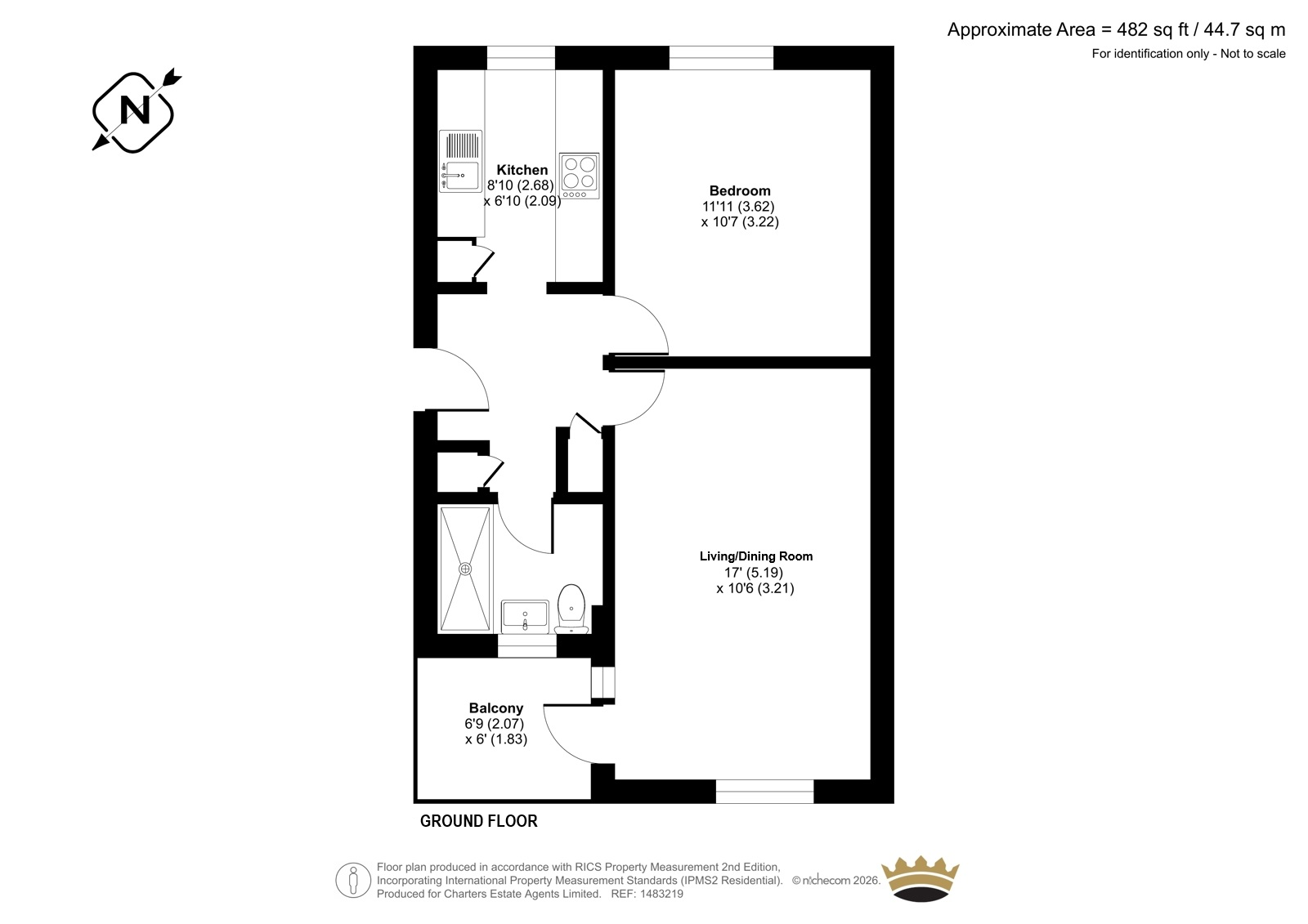 1 St. Nicholas Court,, Penstone Park, West Sussex floorplan