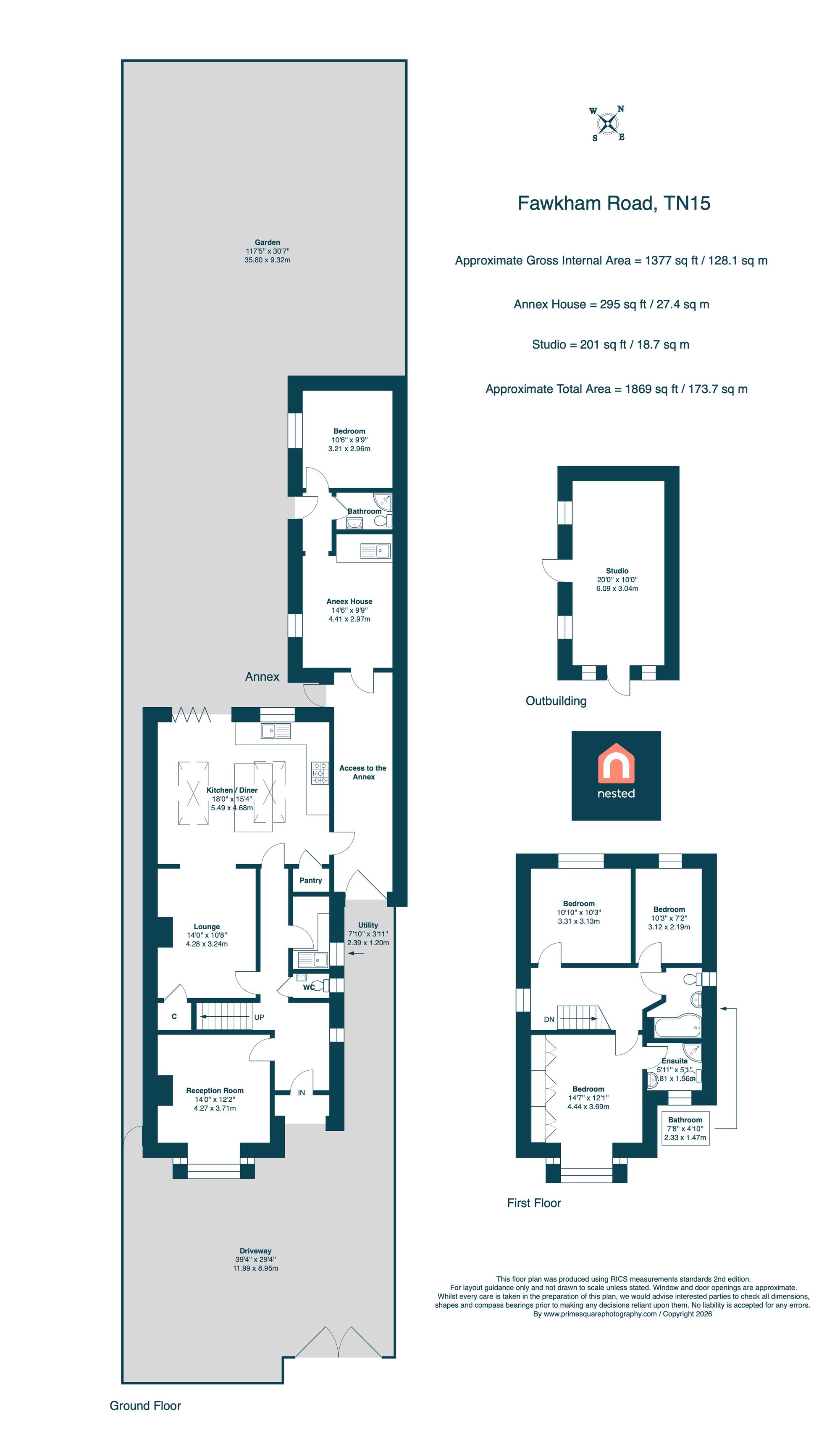 Wendawn Fawkham Road, Sevenoaks floorplan
