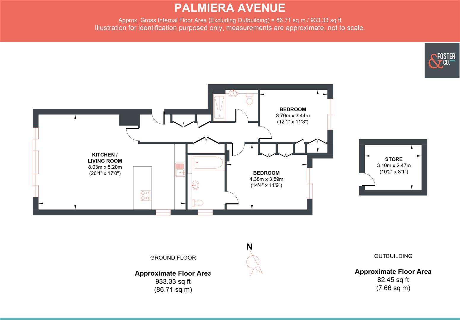 2, Verano, Palmeira Avenue, Hove floorplan