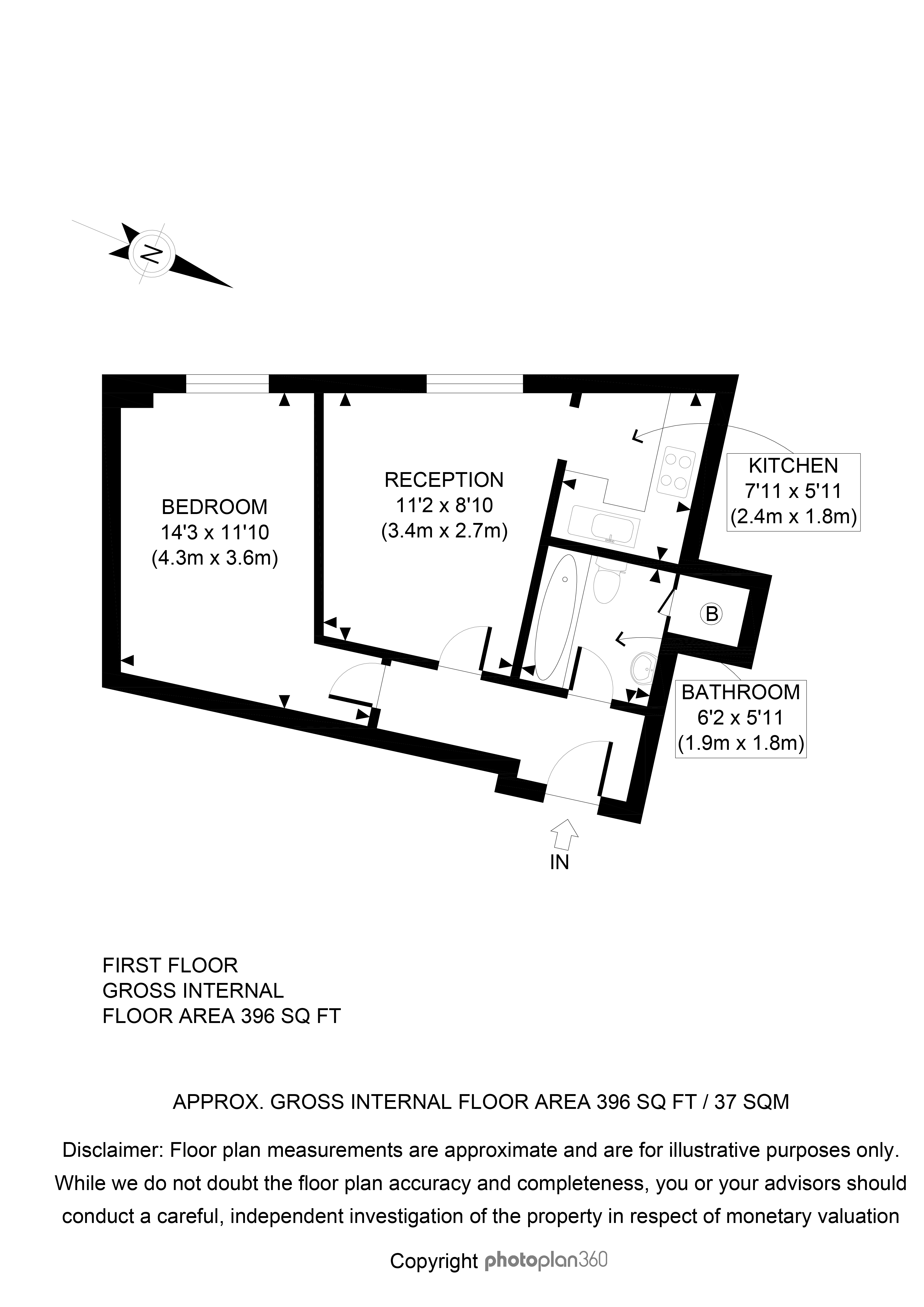 Hayfield Passage, London floorplan