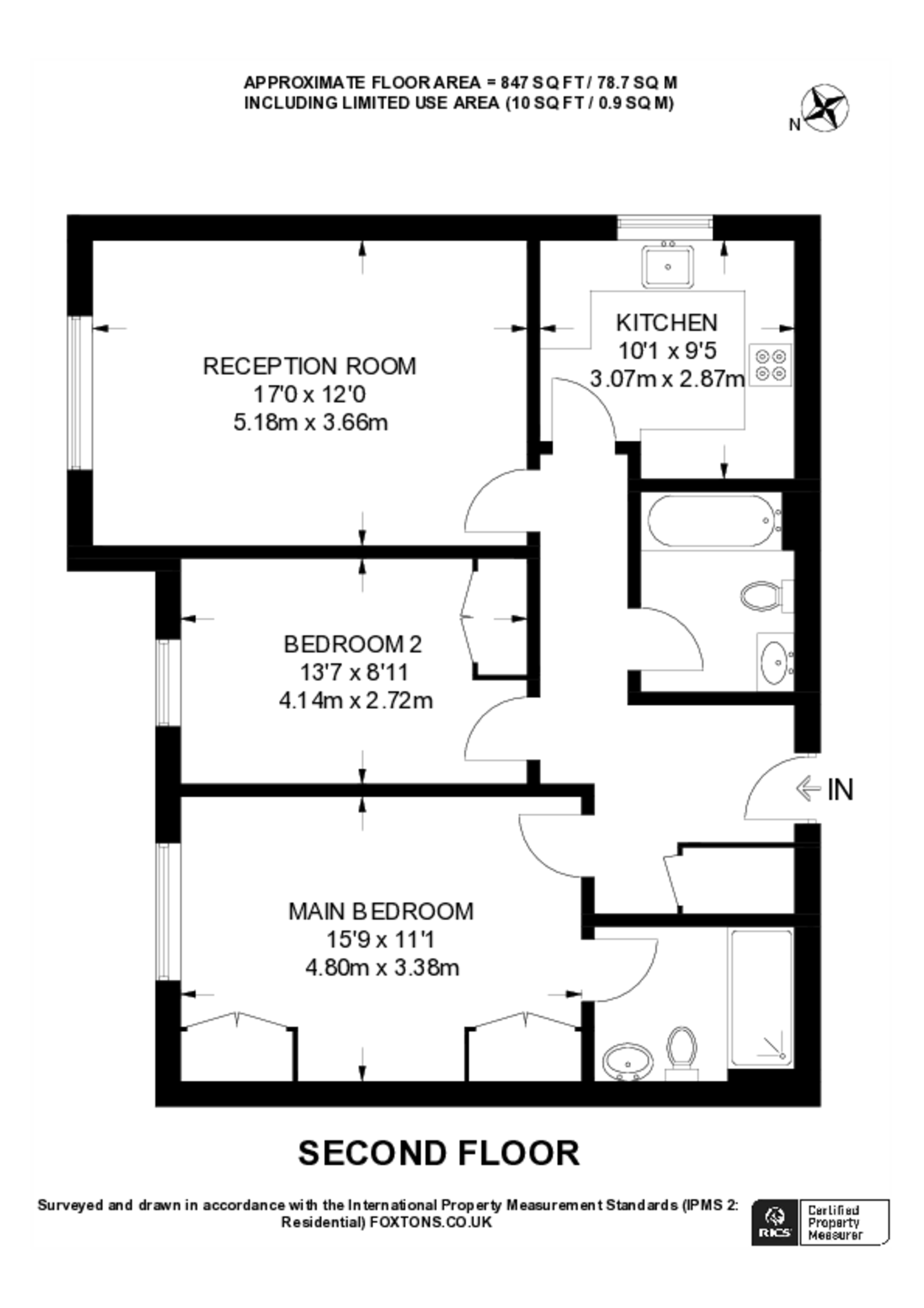 The Downs, Wimbledon floorplan