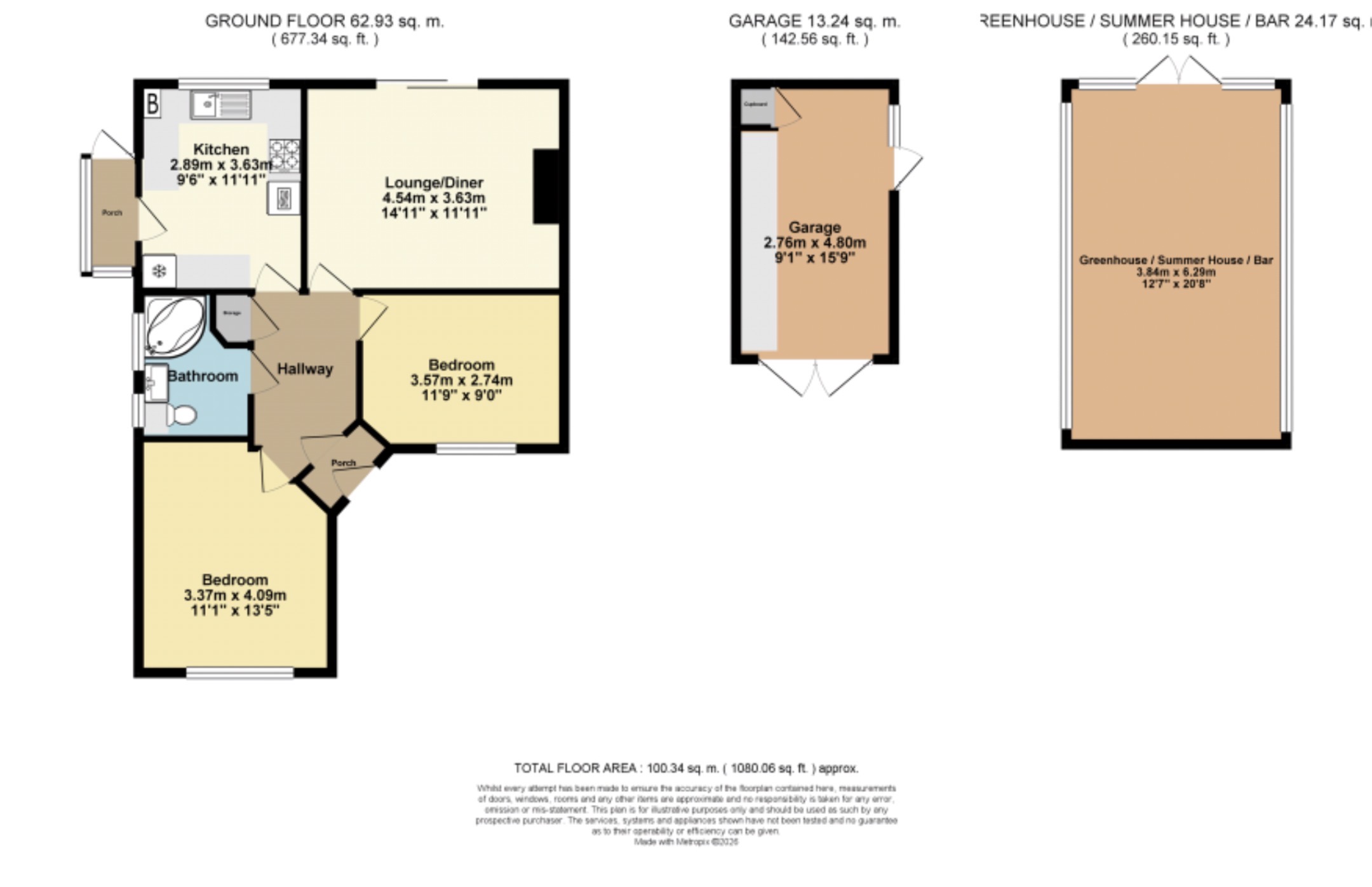 1, Edward Drive, Kent floorplan