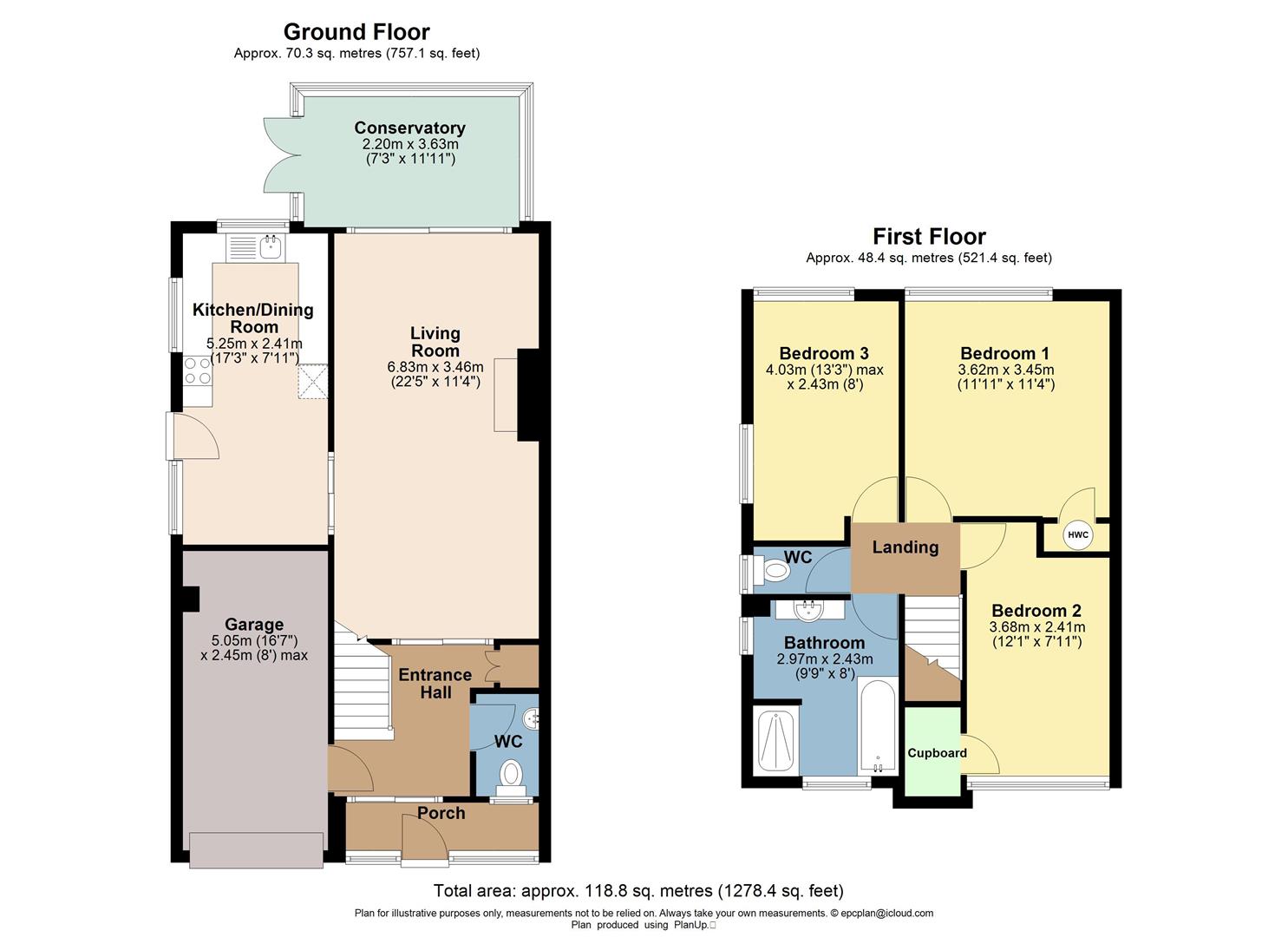 40, Windmill Avenue, St. Albans floorplan