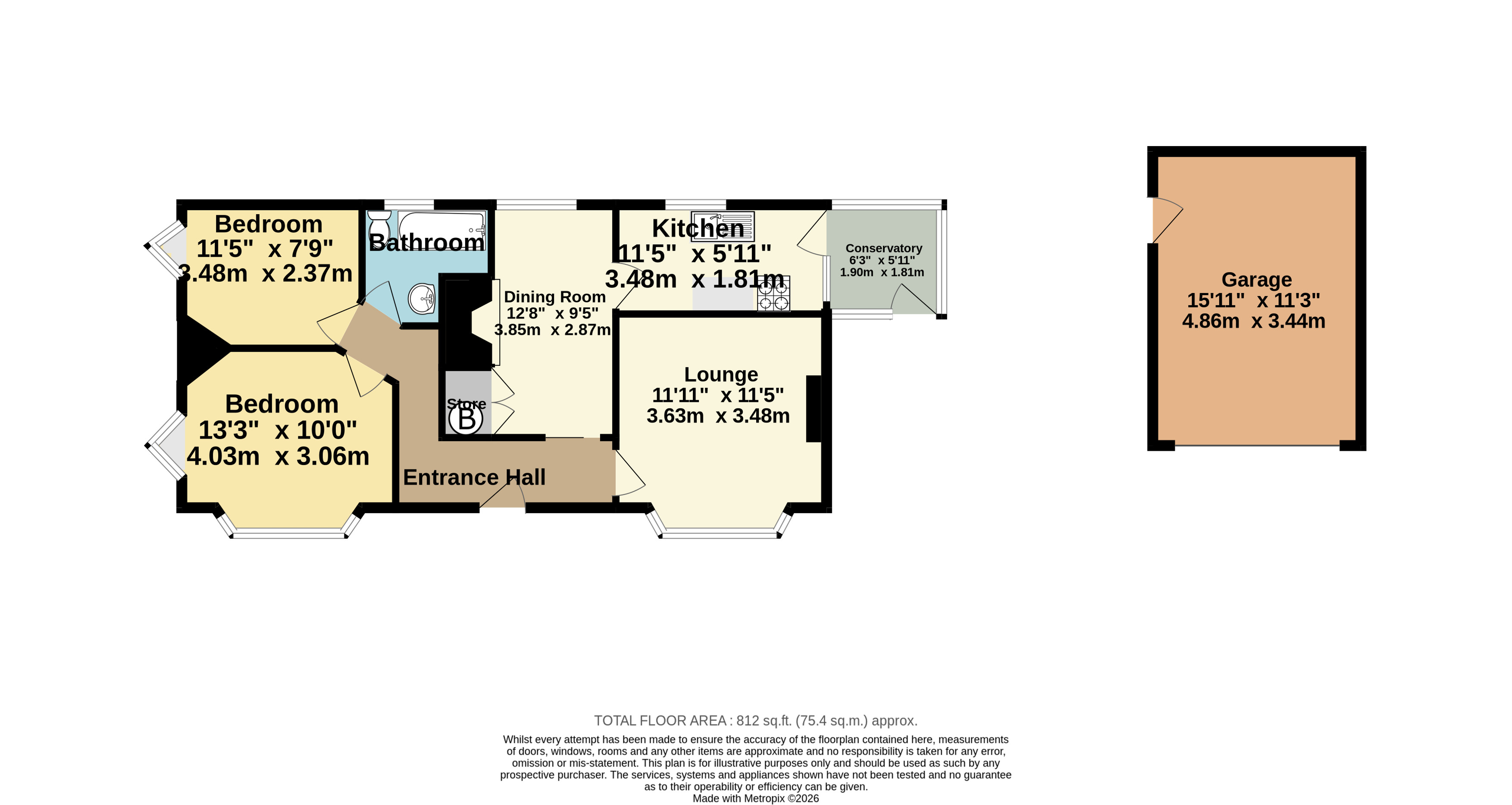 Forty Acres Road, Kent floorplan