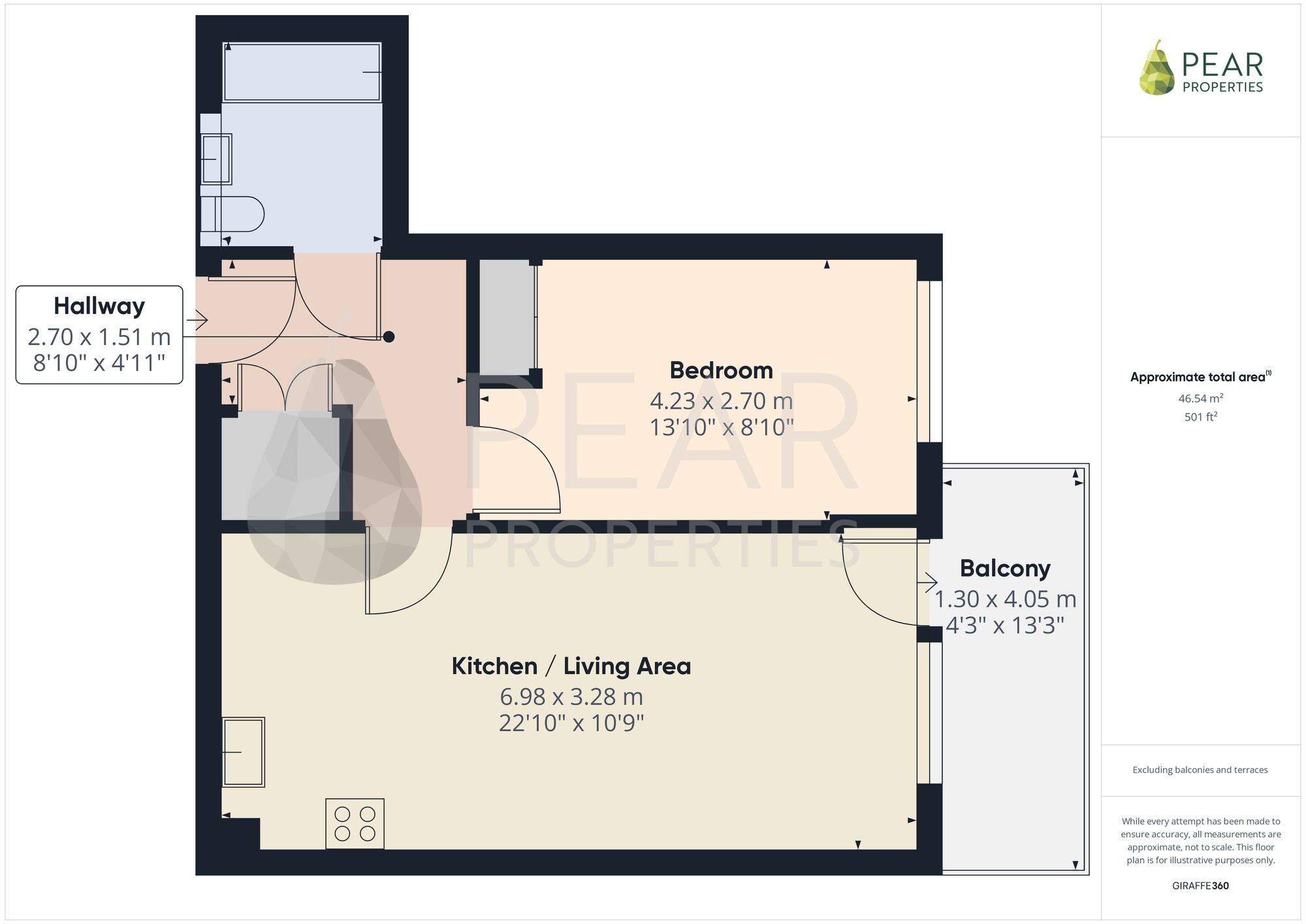 Bayside, Brighton Road, Worthing floorplan