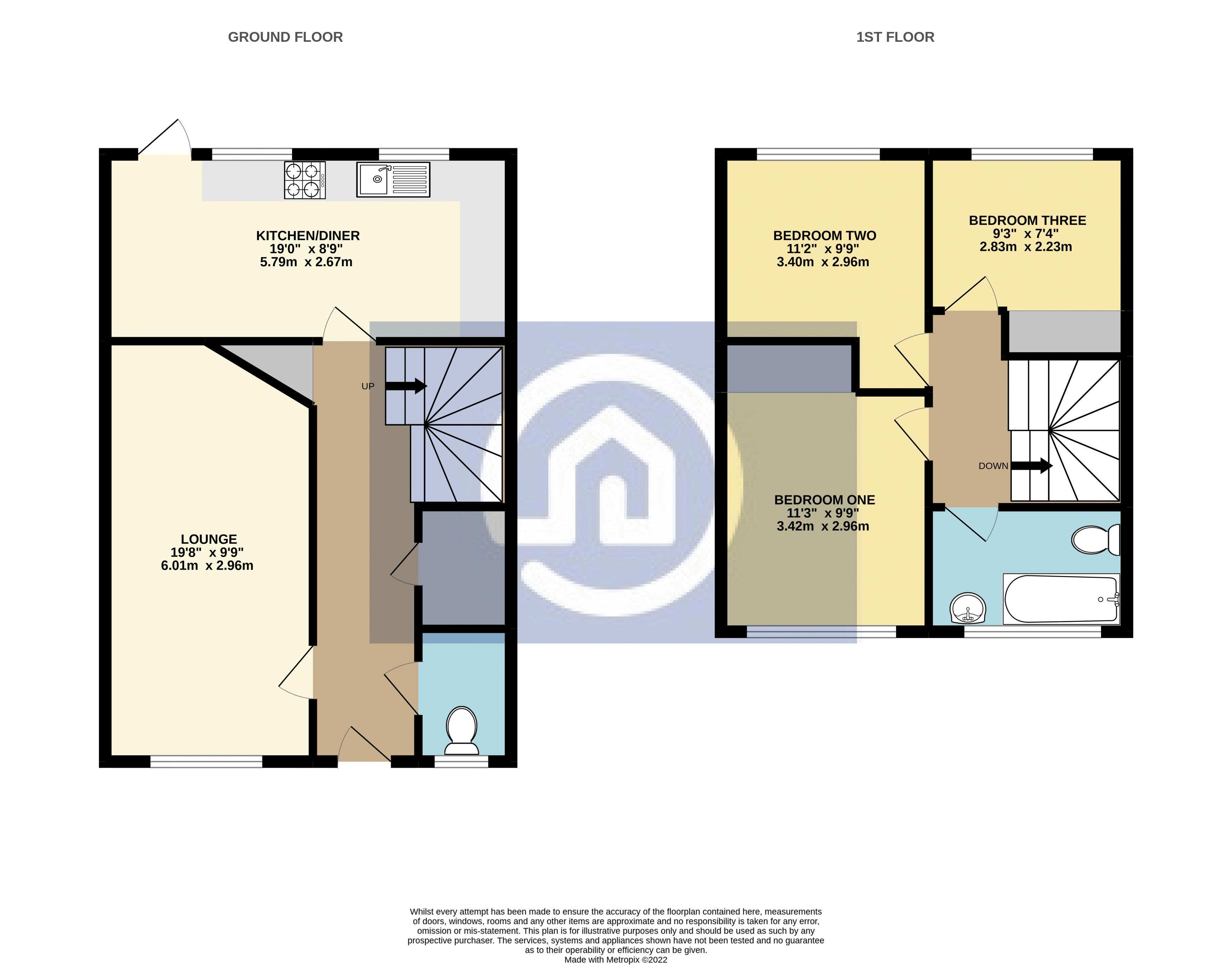 Manor Close, Kempston MK42, 3 bedroom terraced house for sale