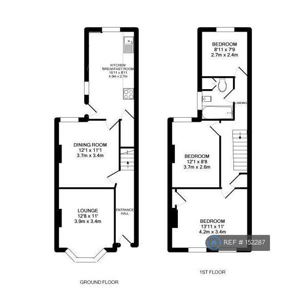 26, Kennard Street, London floorplan
