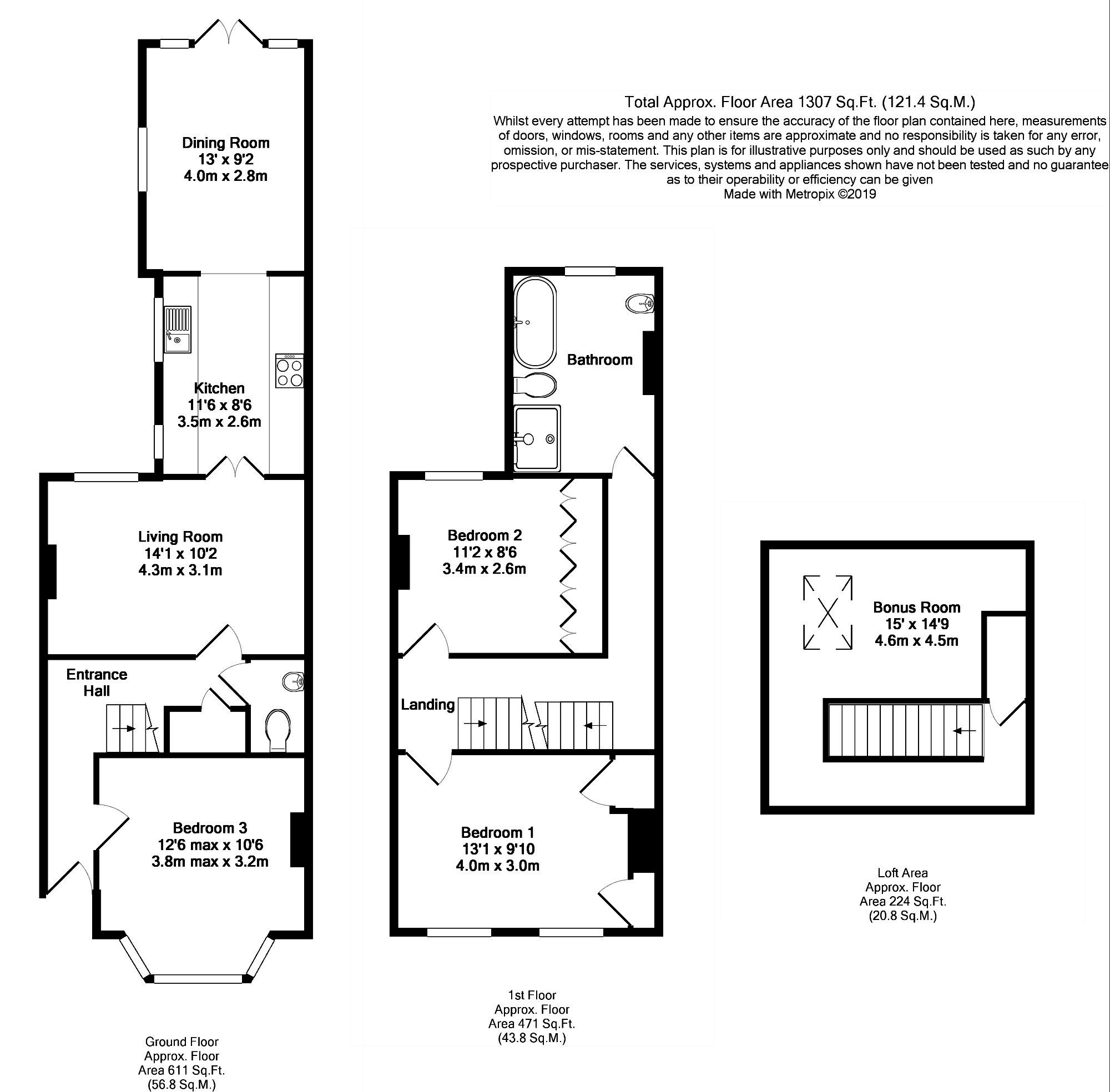 2 Bedrooms Terraced house for sale in St. Johns Court, St. Johns Road, Farnborough GU14