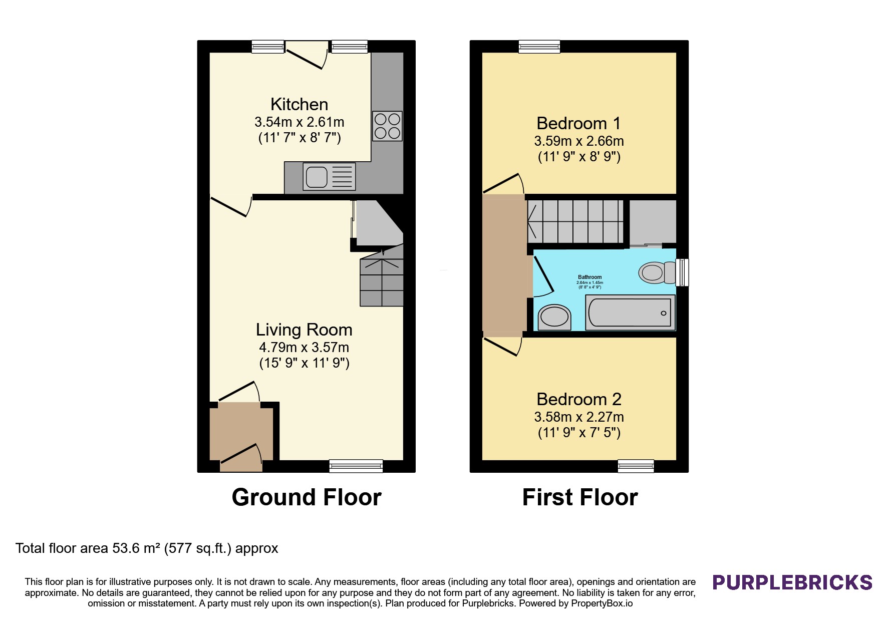 9, Scythia Close, Wirral floorplan