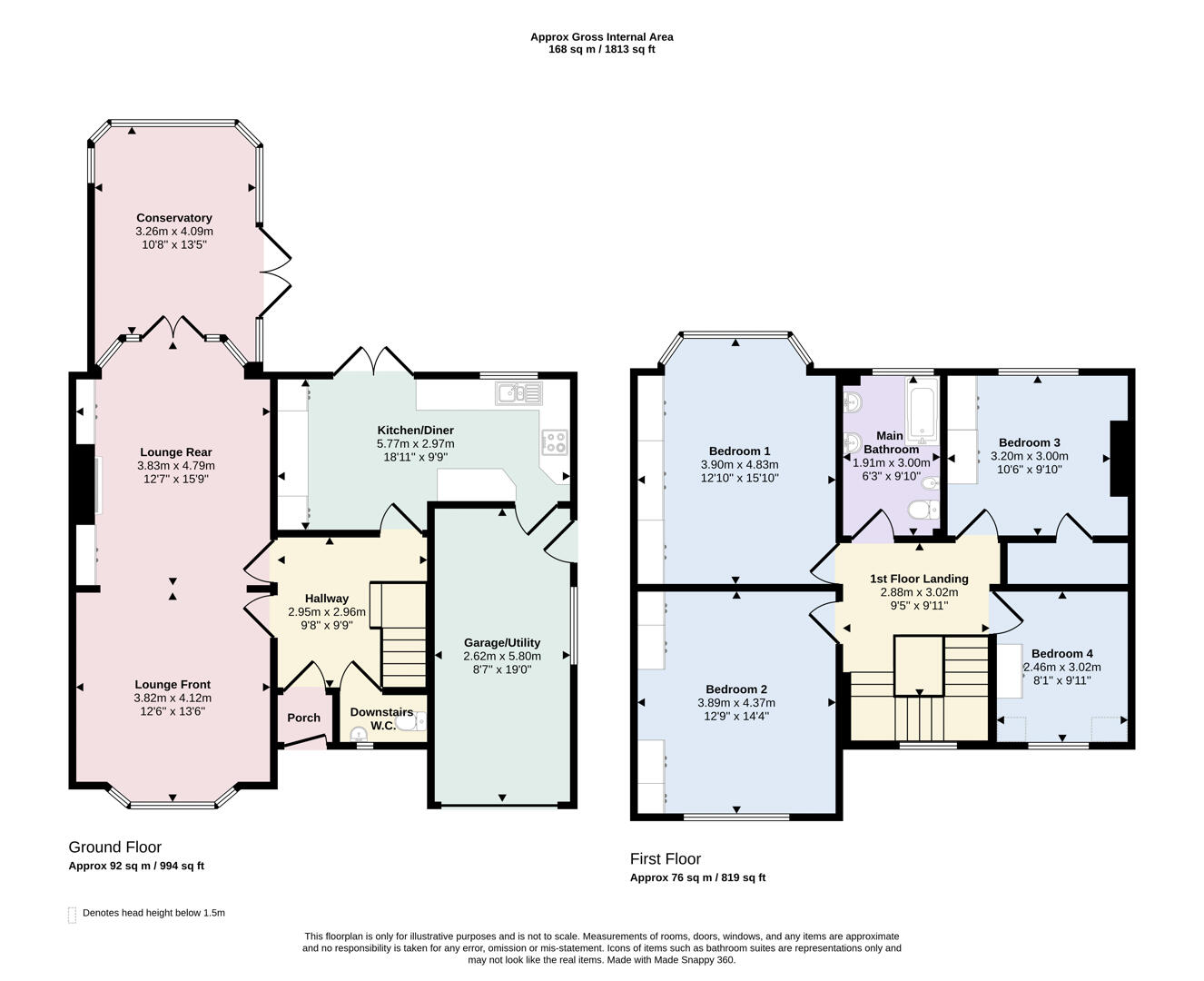 41, Friars Avenue, London floorplan