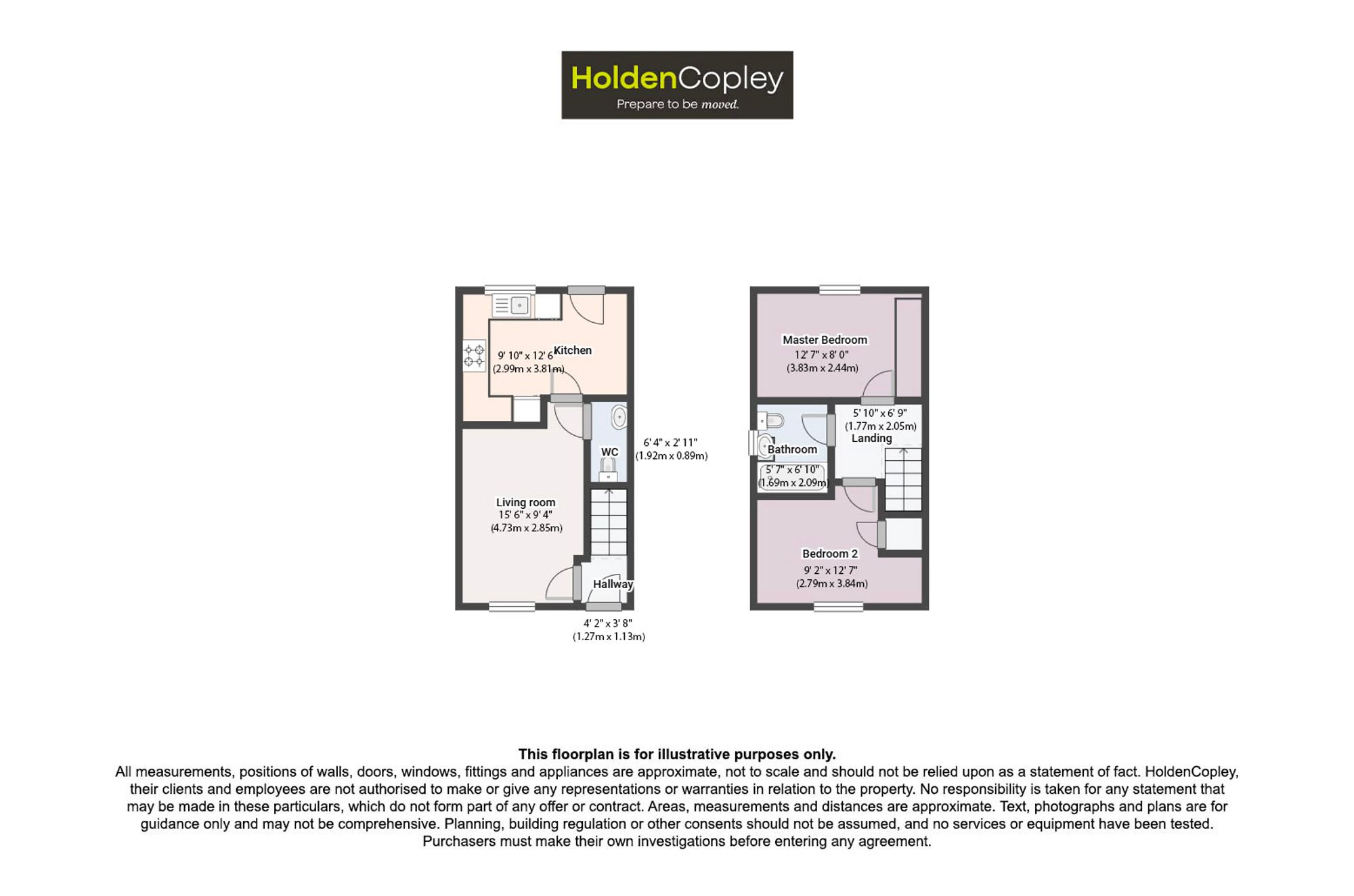 23 Weave Close, Nottingham floorplan
