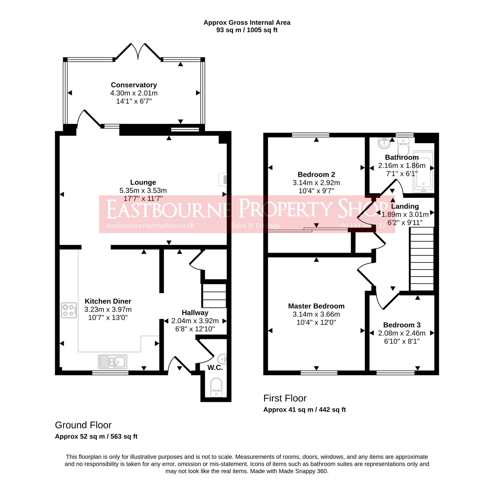 7, Bembridge Road, Eastbourne floorplan